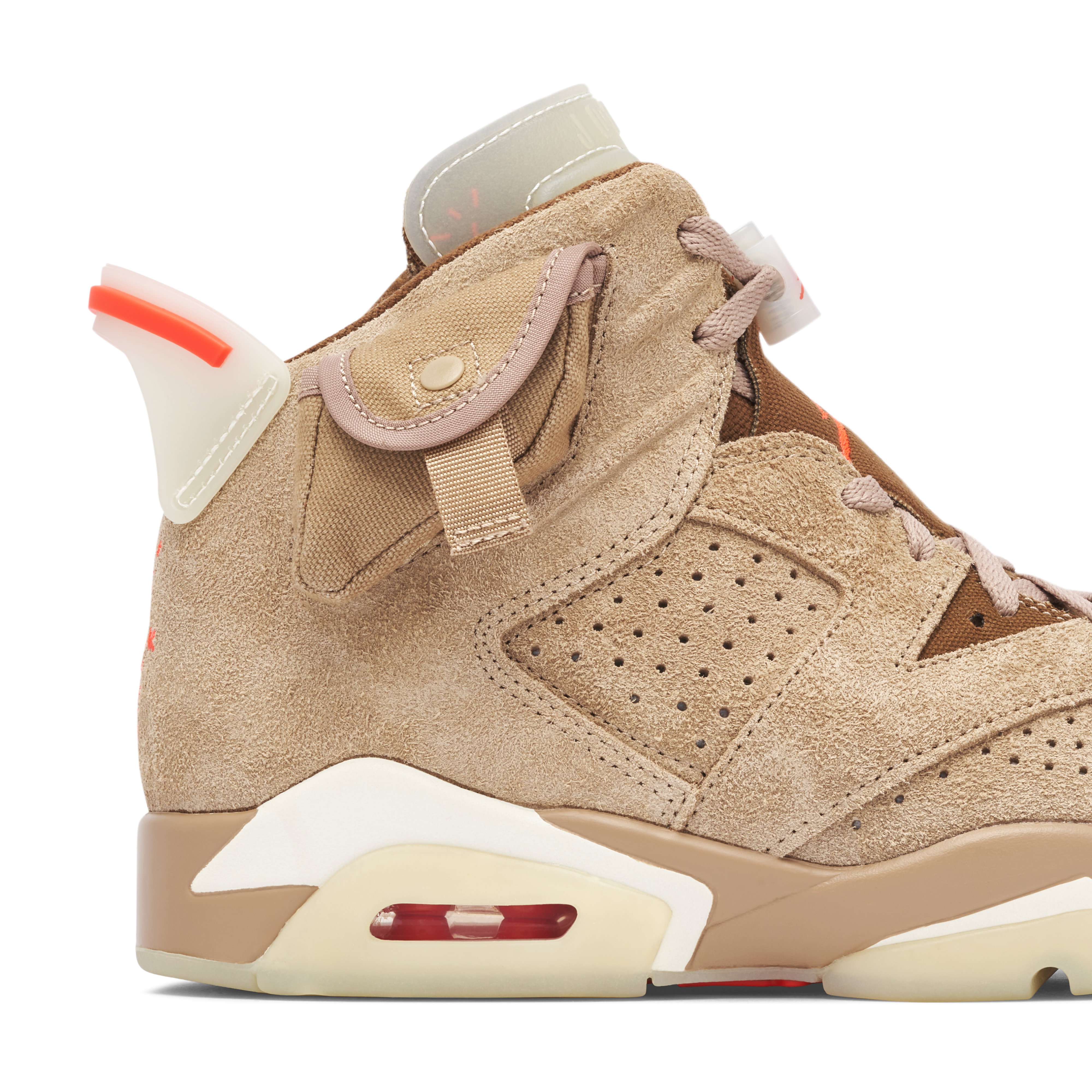 Air Jordan 6 Retro x Travis Scott British Khaki | DH0690-200 | Laced