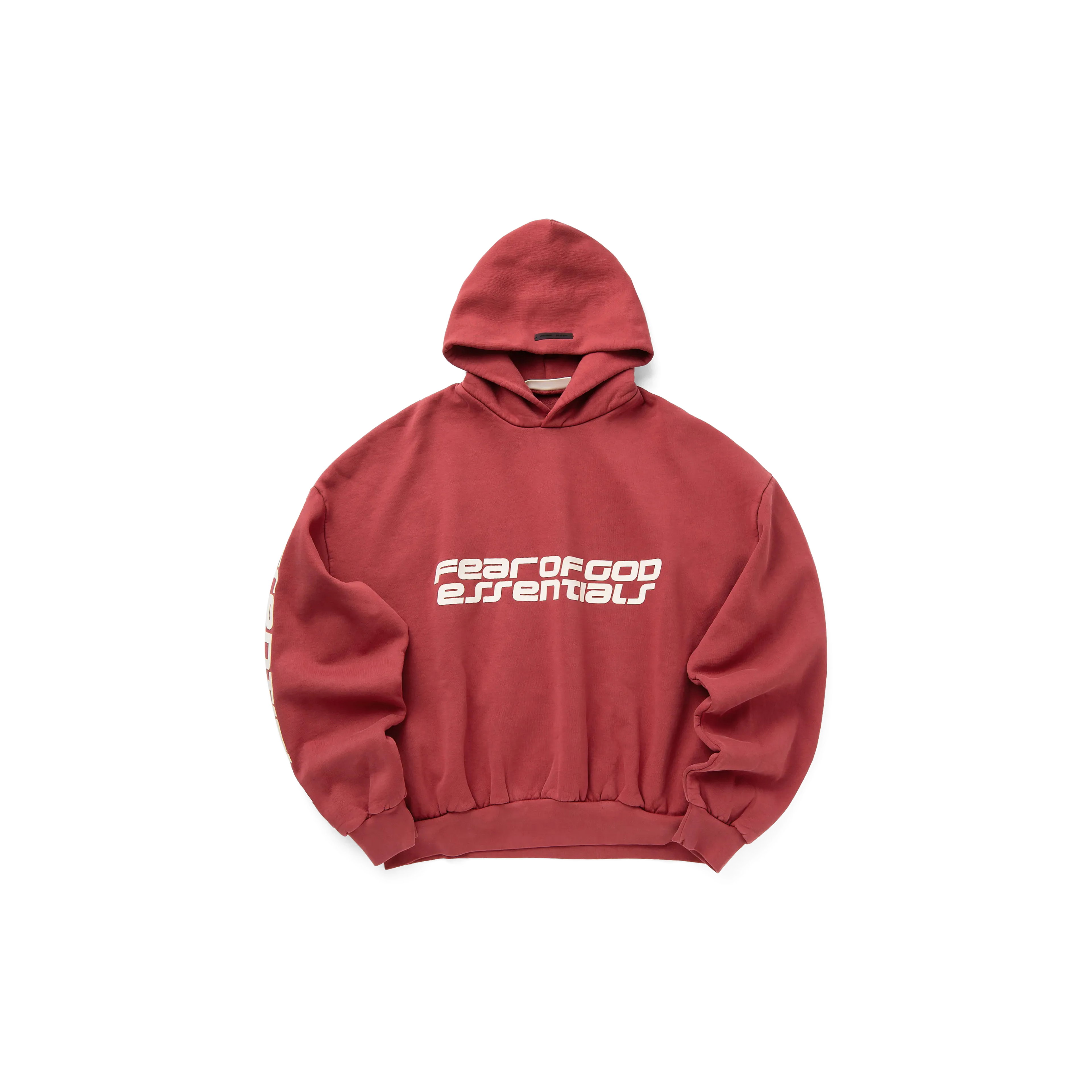 Fear Of God Essentials Cropped Relaxed Hoodie