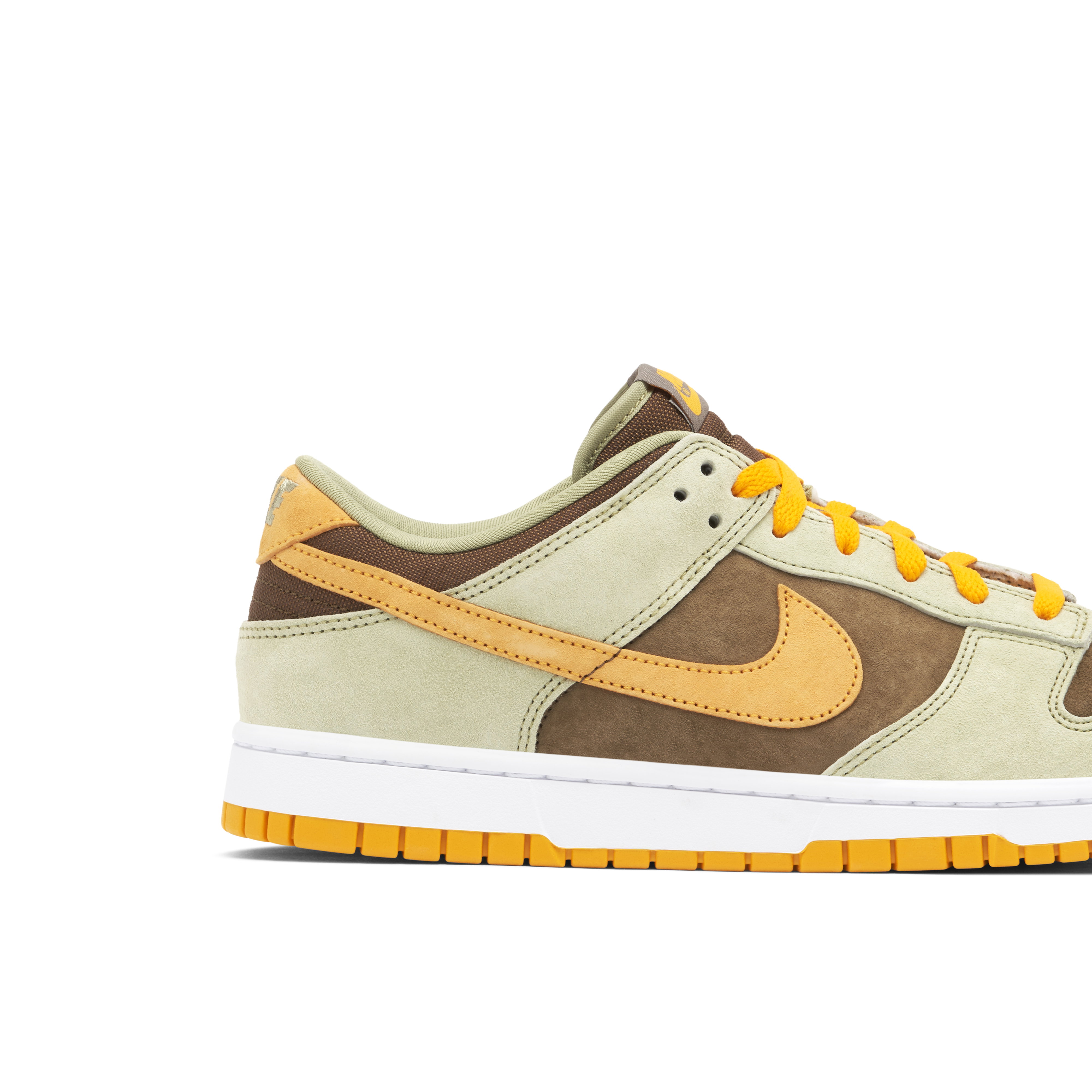 Nike Dunk Low スニーカー ダスティオリーブ/ブラウン/イエロー Nike Dunk Low Dusty Olive Gold | DH5360-300 | Laced