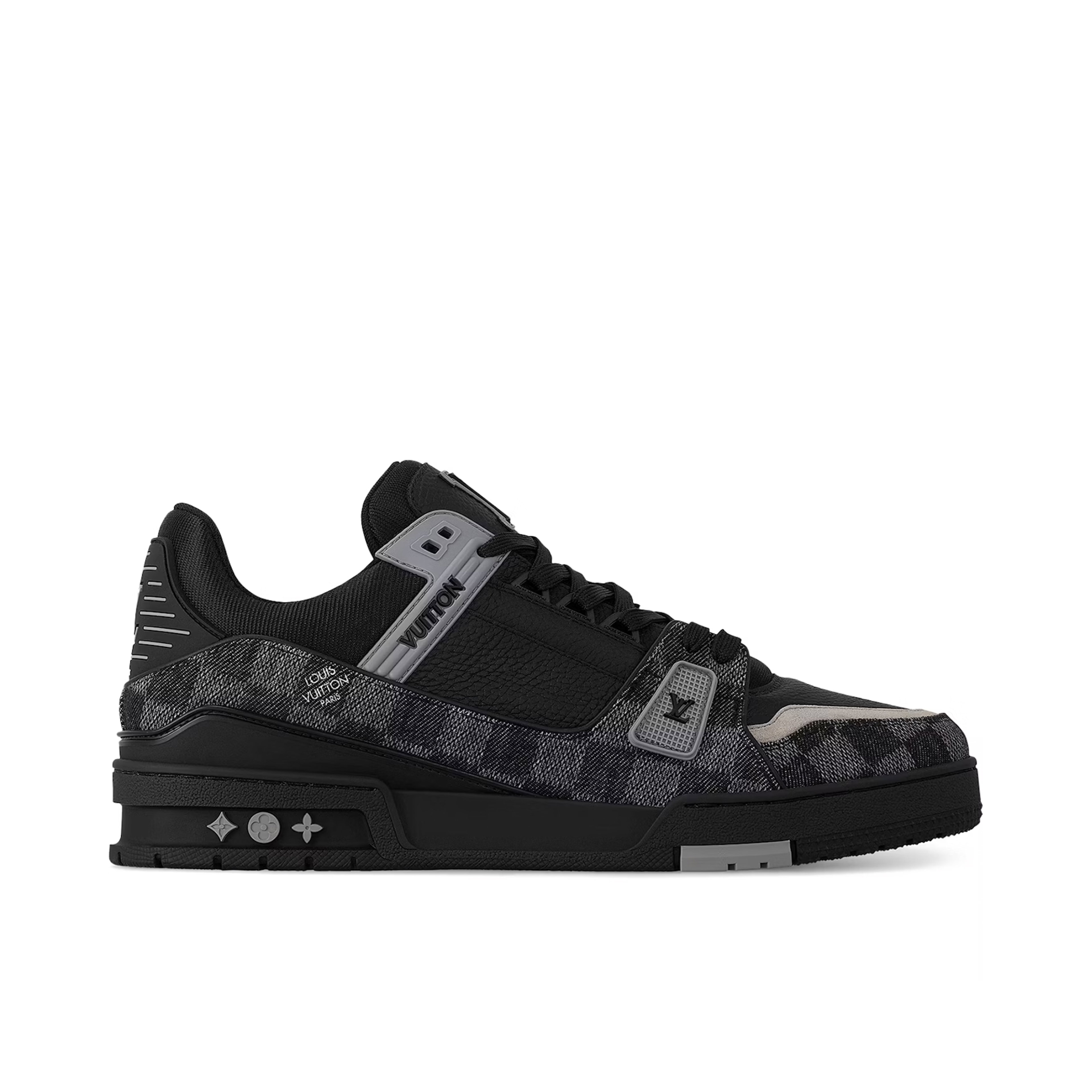 Louis Vuitton LV Trainer Black Damier Denim