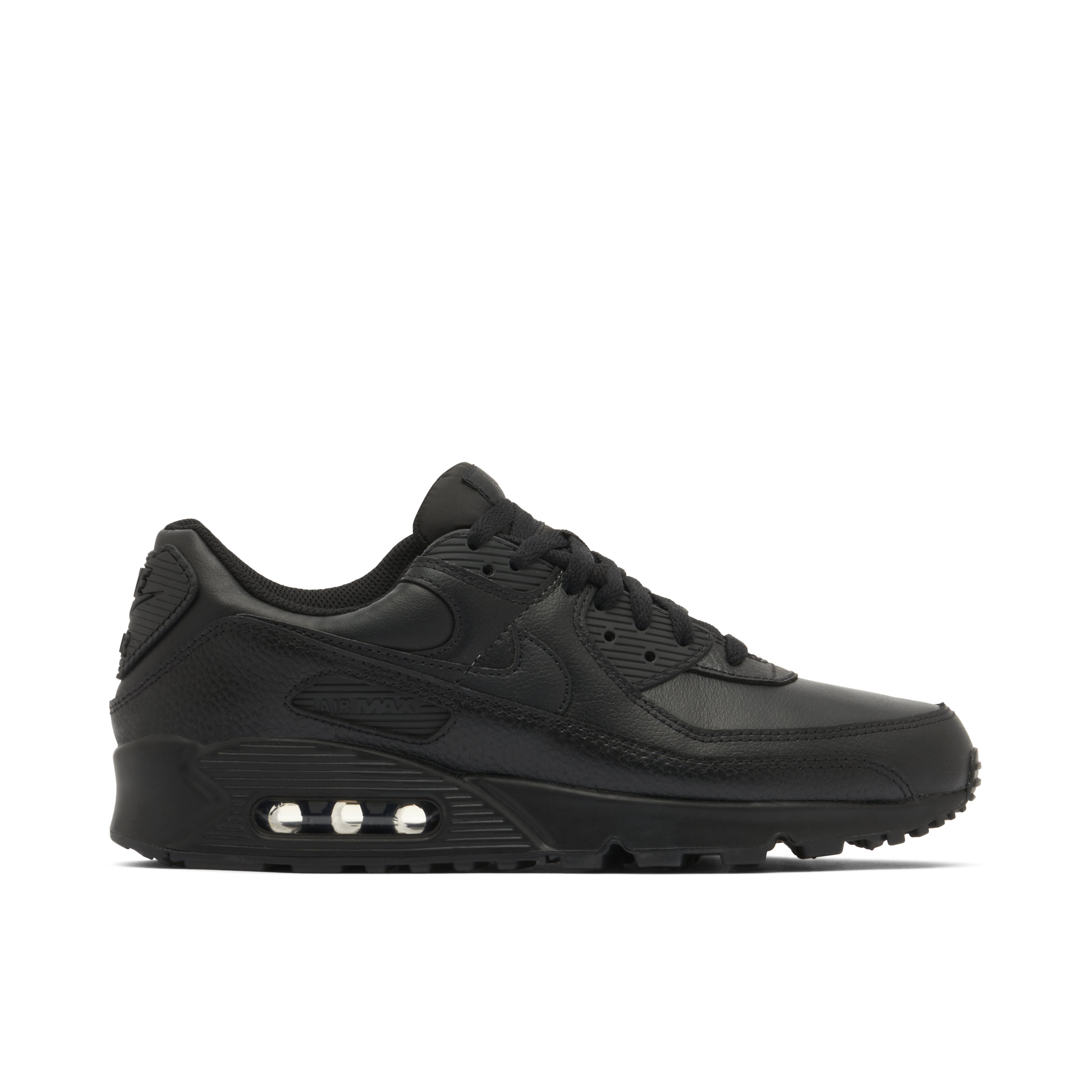 Black Air Max 90 Trainers | Online Nike Sneakers | Laced