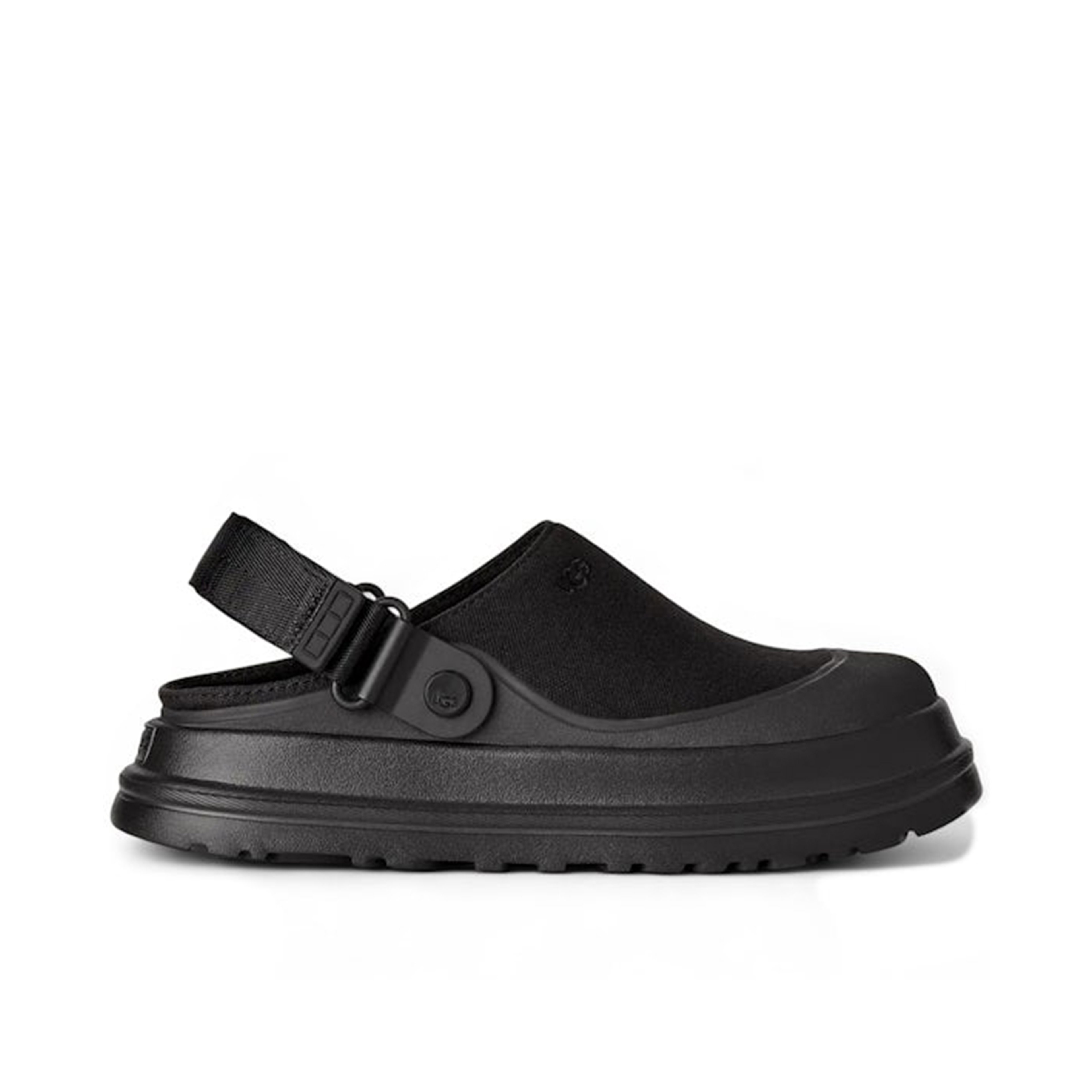 UGG GoldenGlow Canvas Clog Black Womens