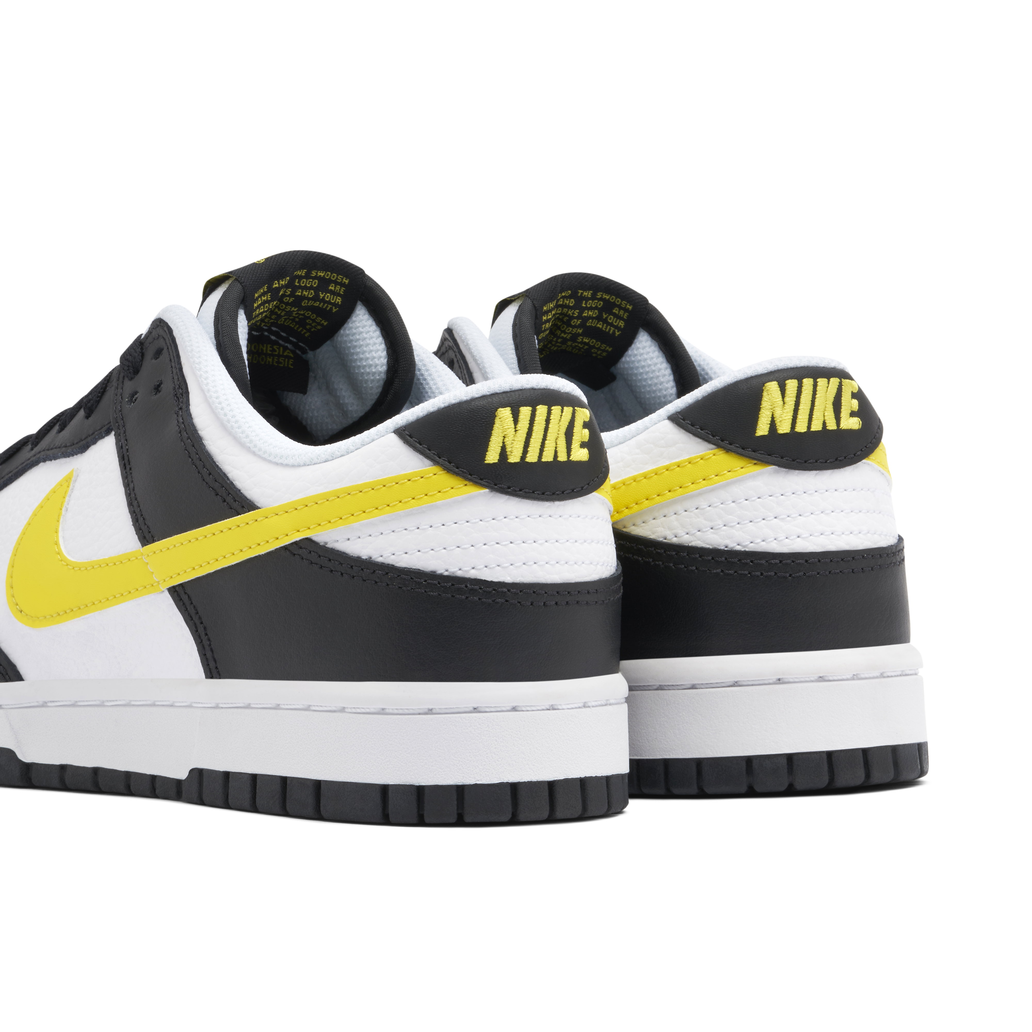 Nike Dunk Low Black Yellow White | FQ2431-001 | Laced