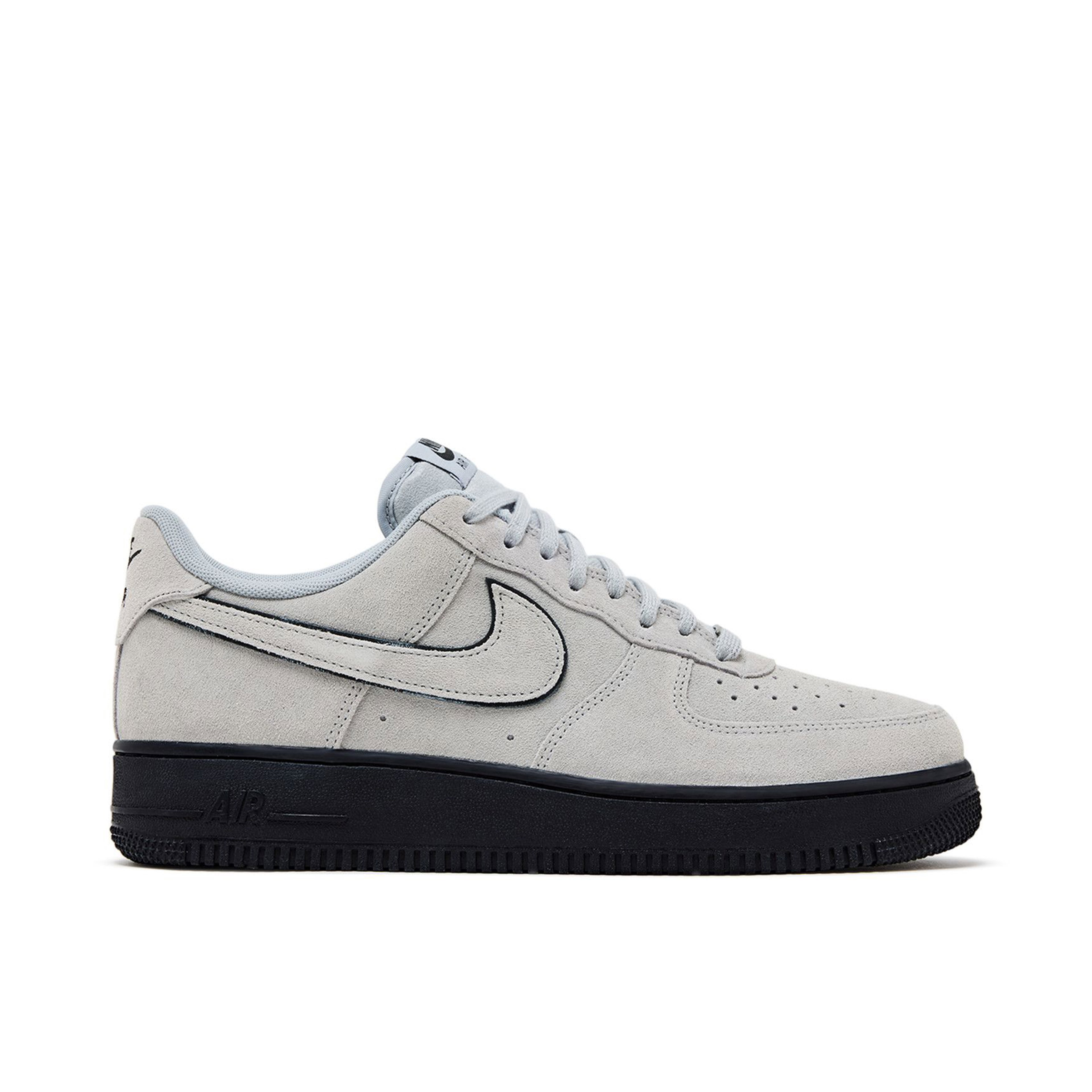 Nike Air Force 1 Low '07 LV8 Light Smoke Grey Suede Black