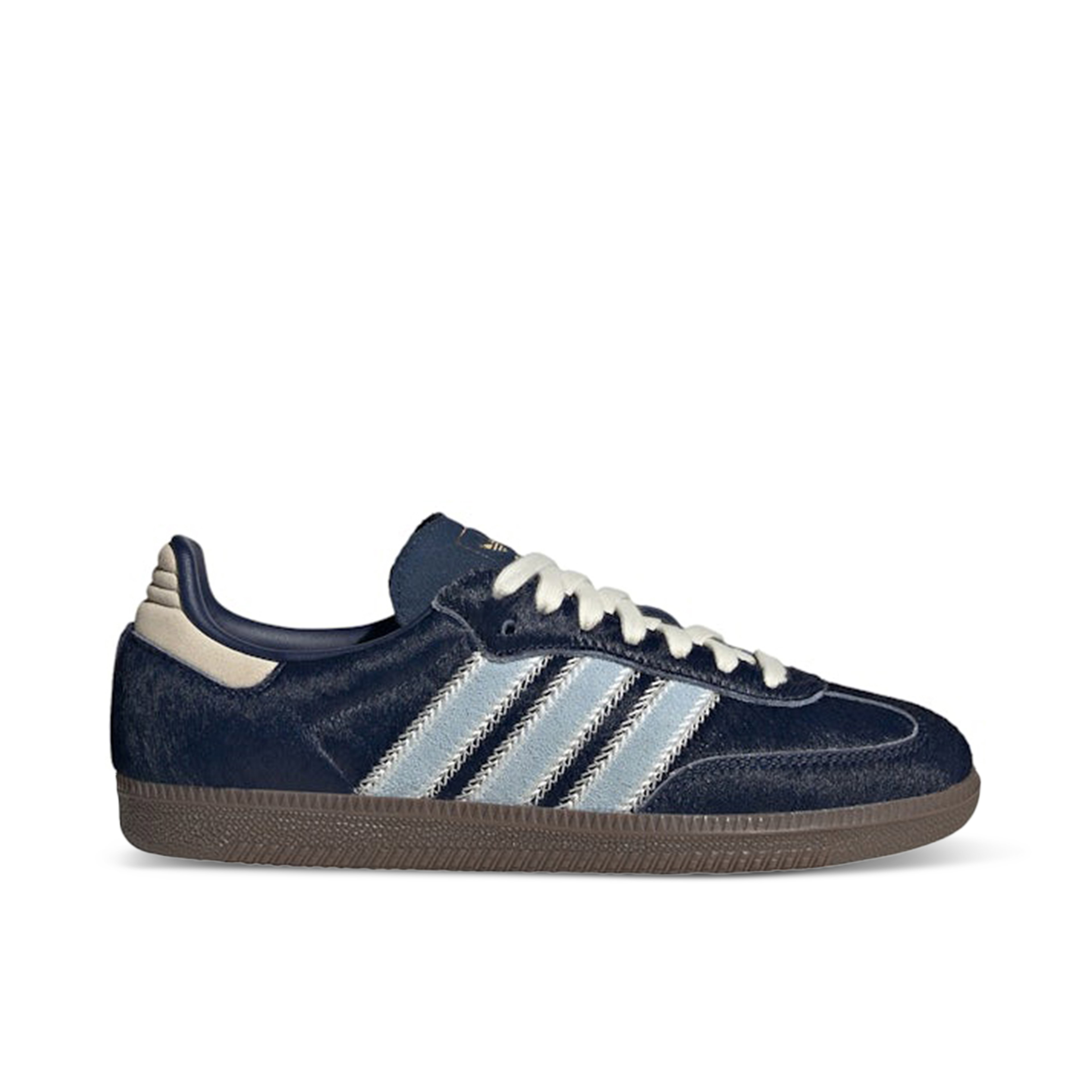 Adidas Samba OG Pony Hair Night Indigo Clear Sky Womens