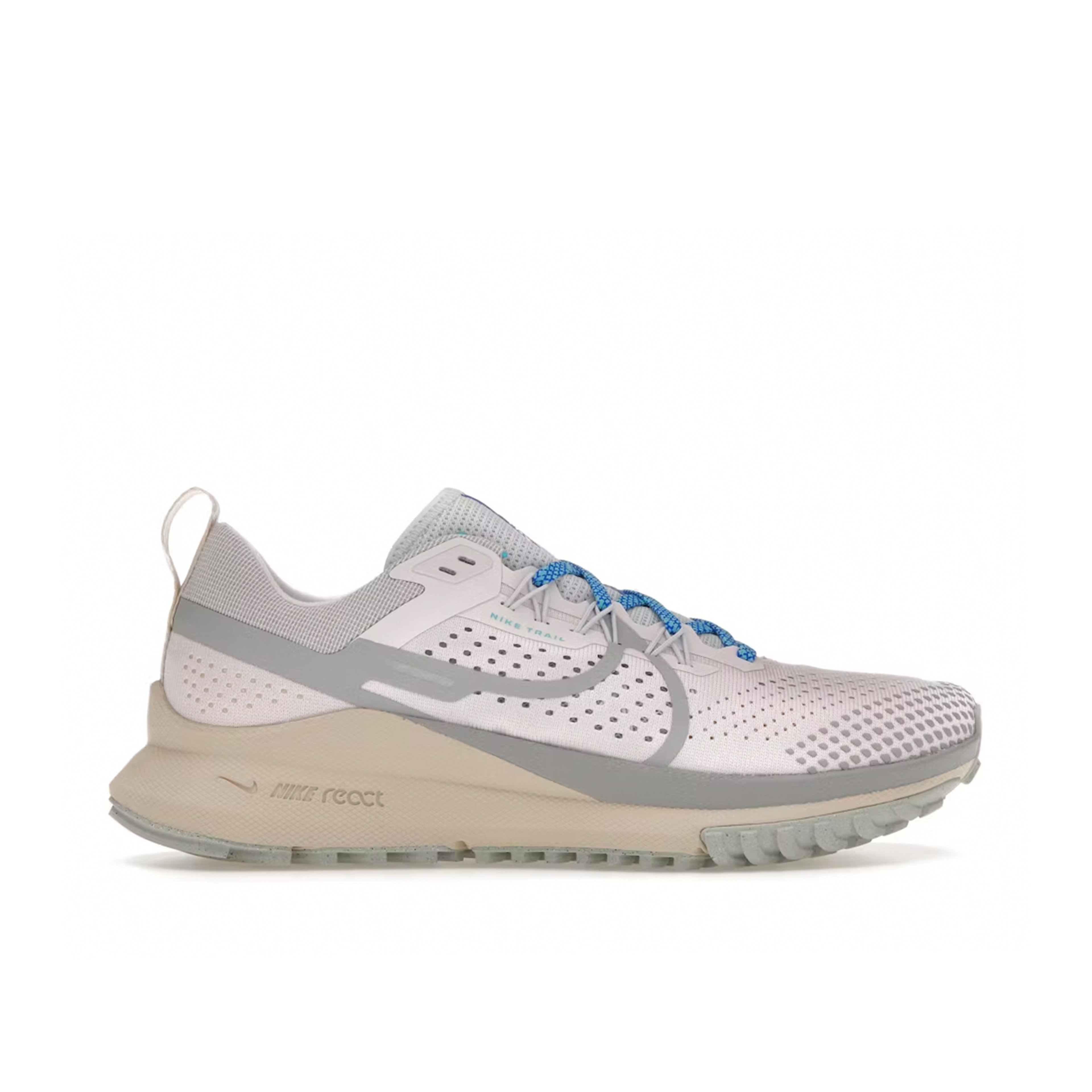 Nike React Pegasus Trail 4 Pearl Pink Football Grey Baltic Blue Wolf Grey Womens