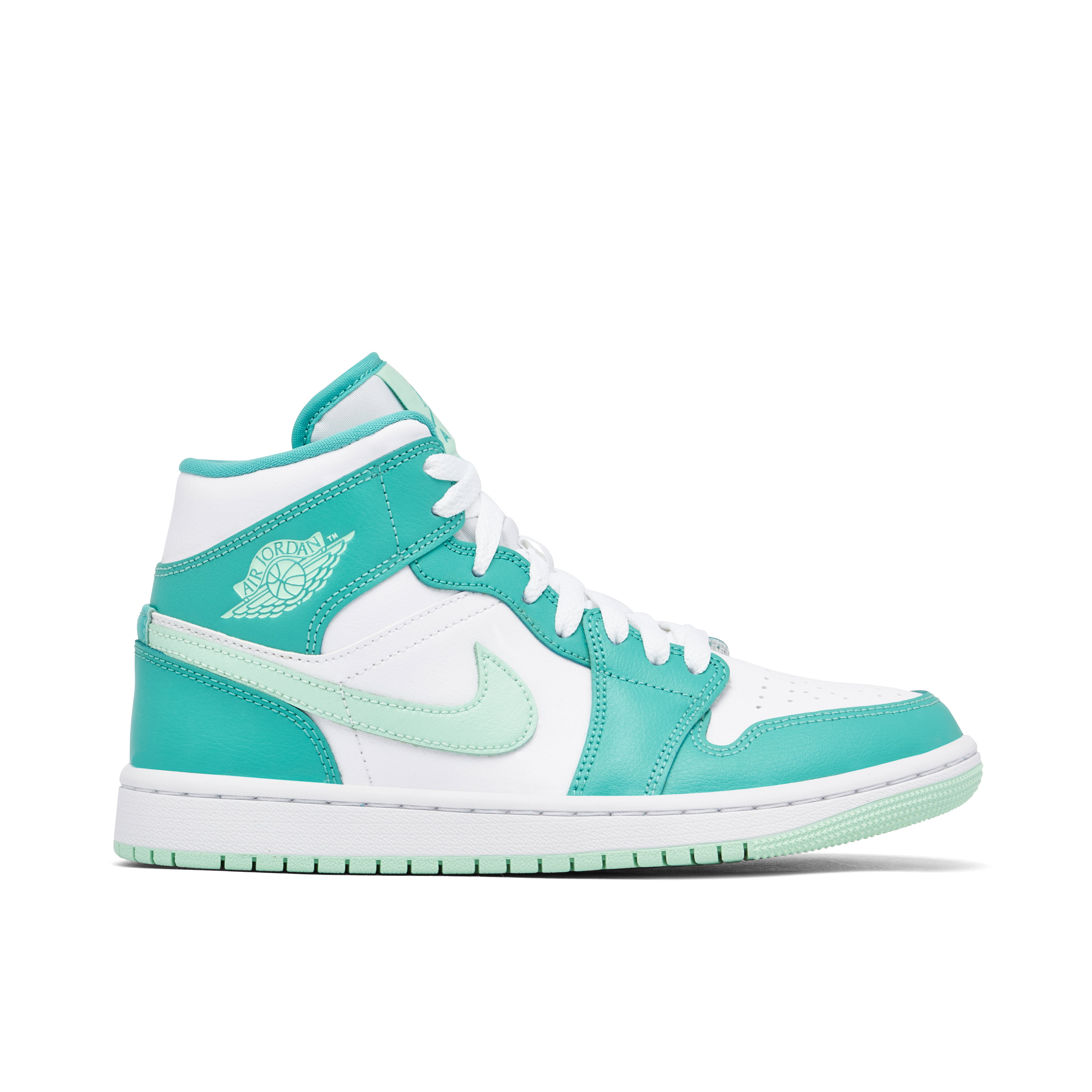 Air Jordan 1 Mid Island Green Femme