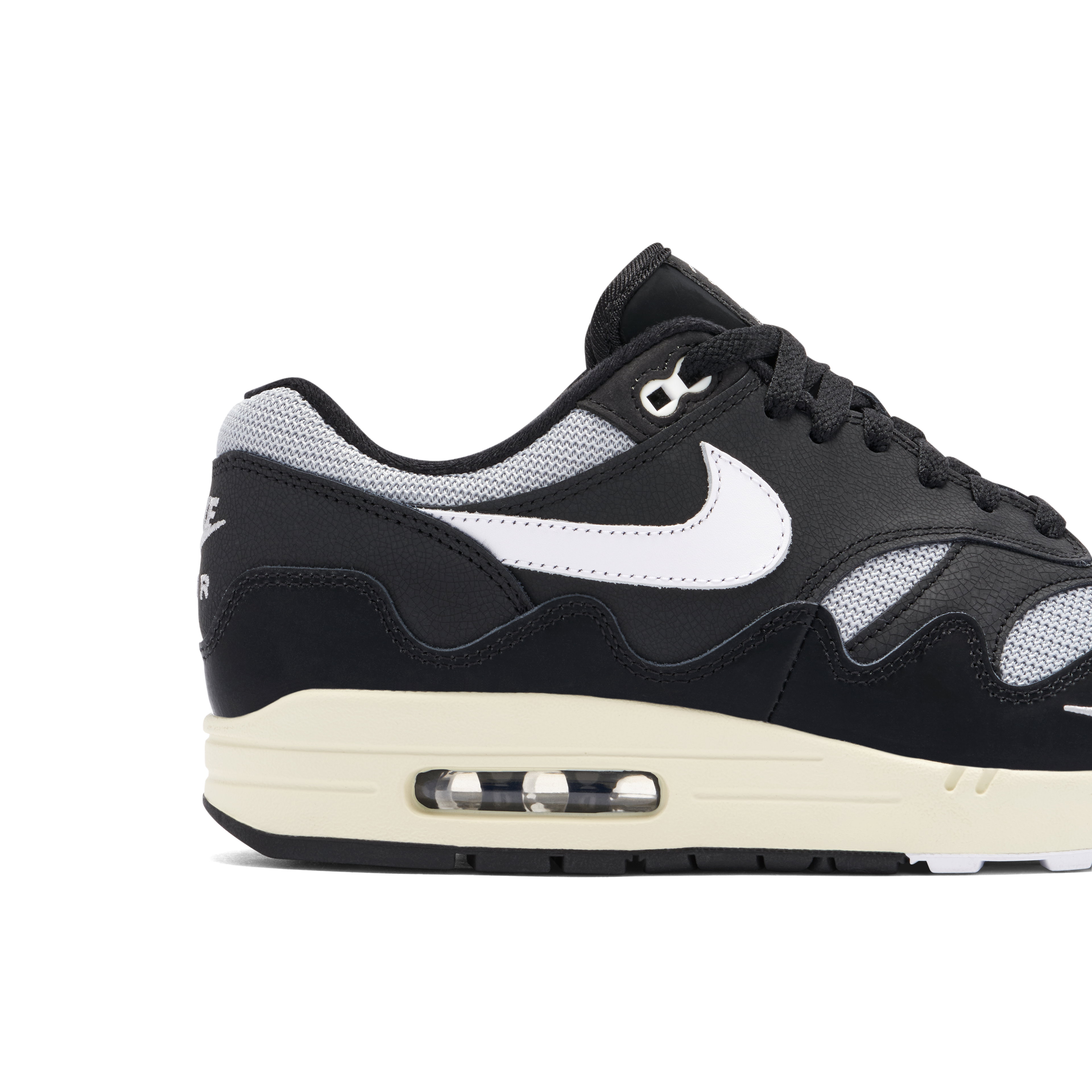 Patta x Nike Air Max 1 Black White (With Bracelet)
