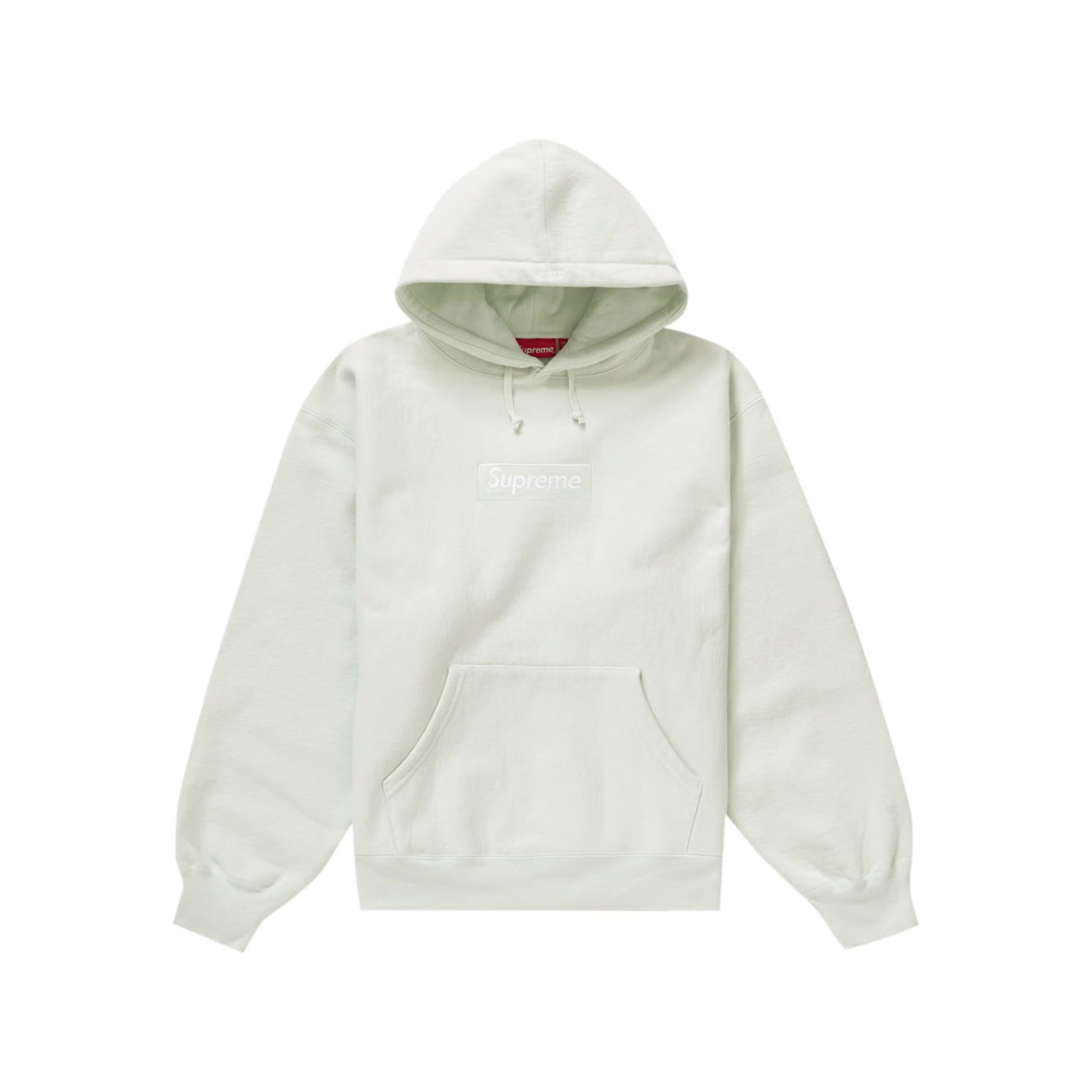 Supreme Box Logo Hooded Sweatshirt (FW23) Light Green