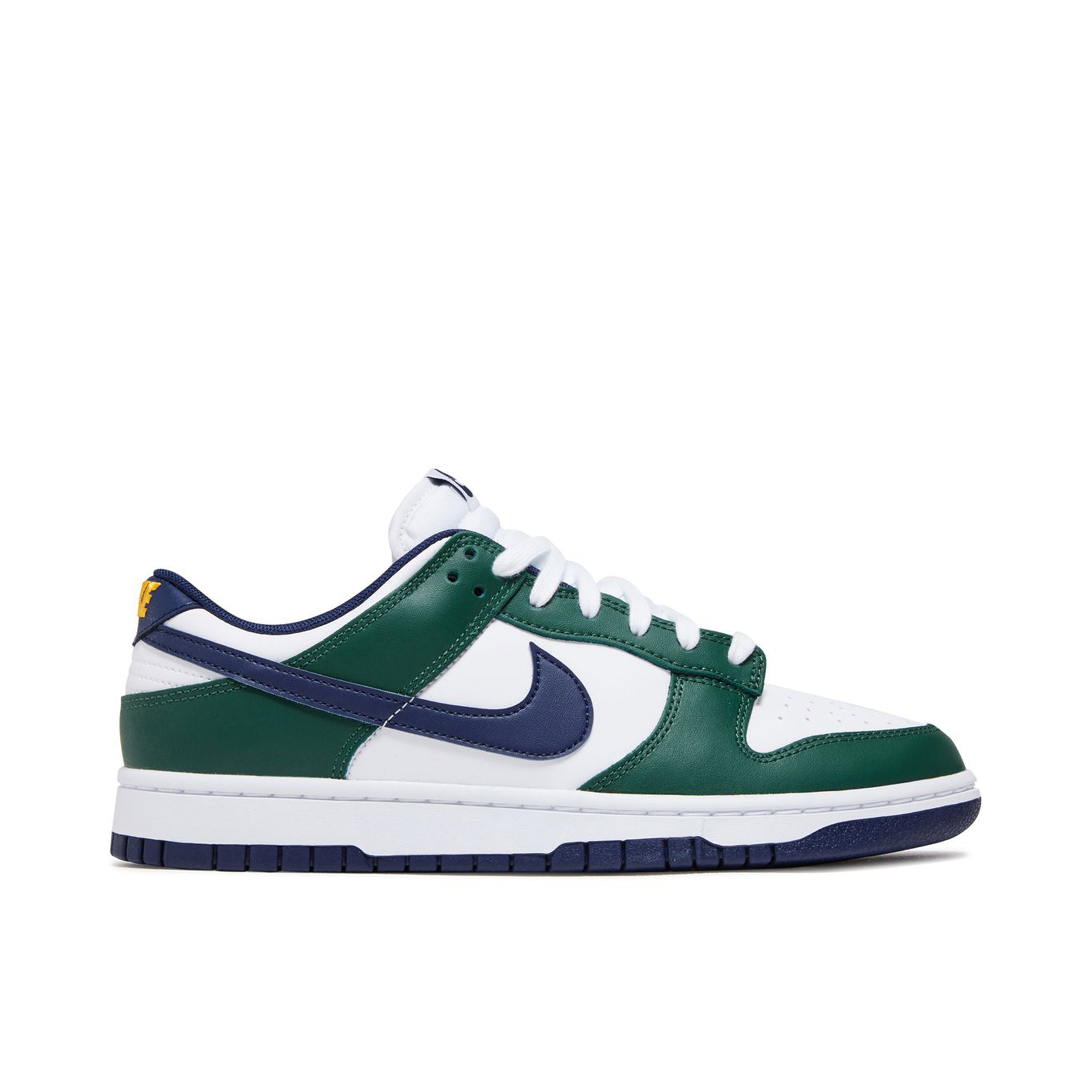 NIKE docking Foodie green× navy Nike Dunk Low 'Fir Midnight Navy' White Green FV6911-300 Men's