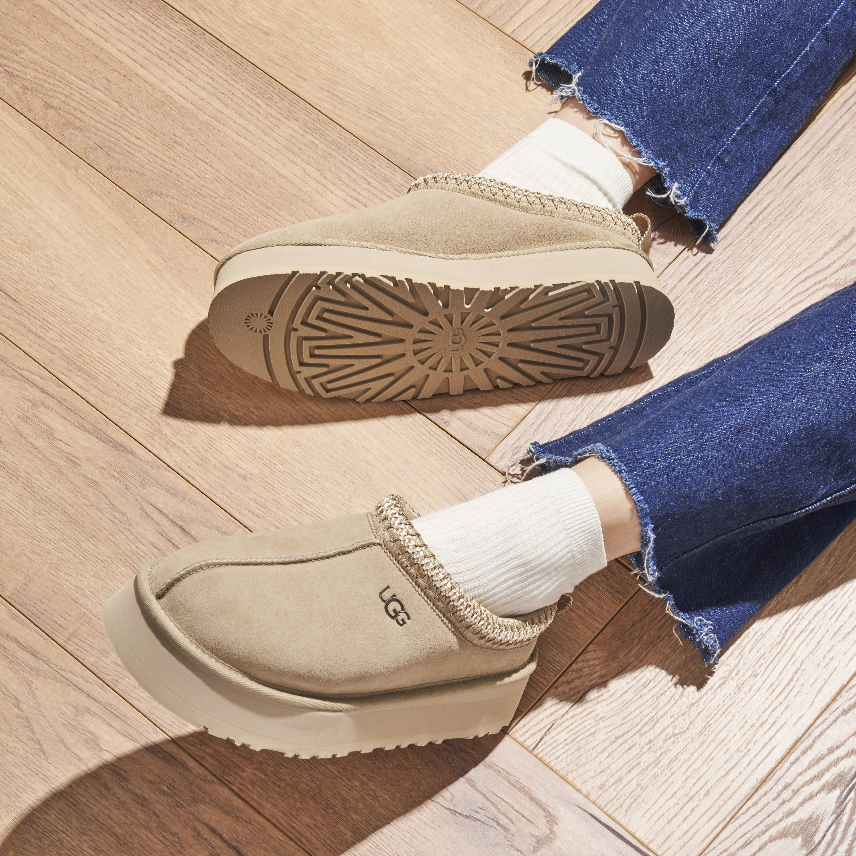 UGG Tazz Slipper Mustard Seed Femme