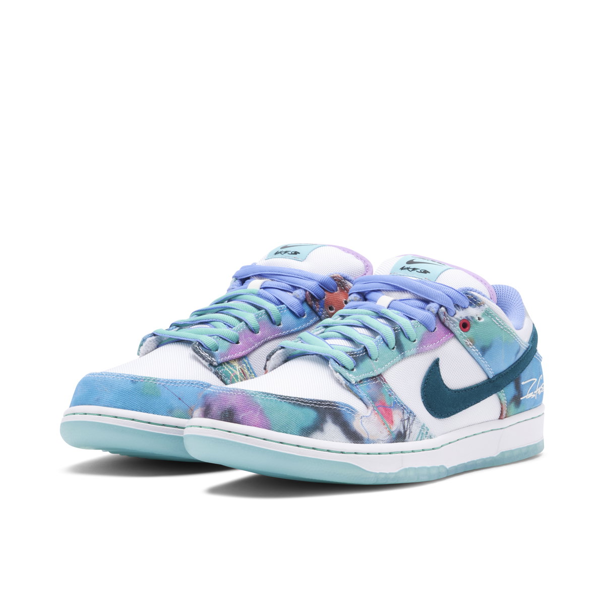 Nike SB Dunk Low Futura Laboratories Bleached Aqua | HF6061-400 