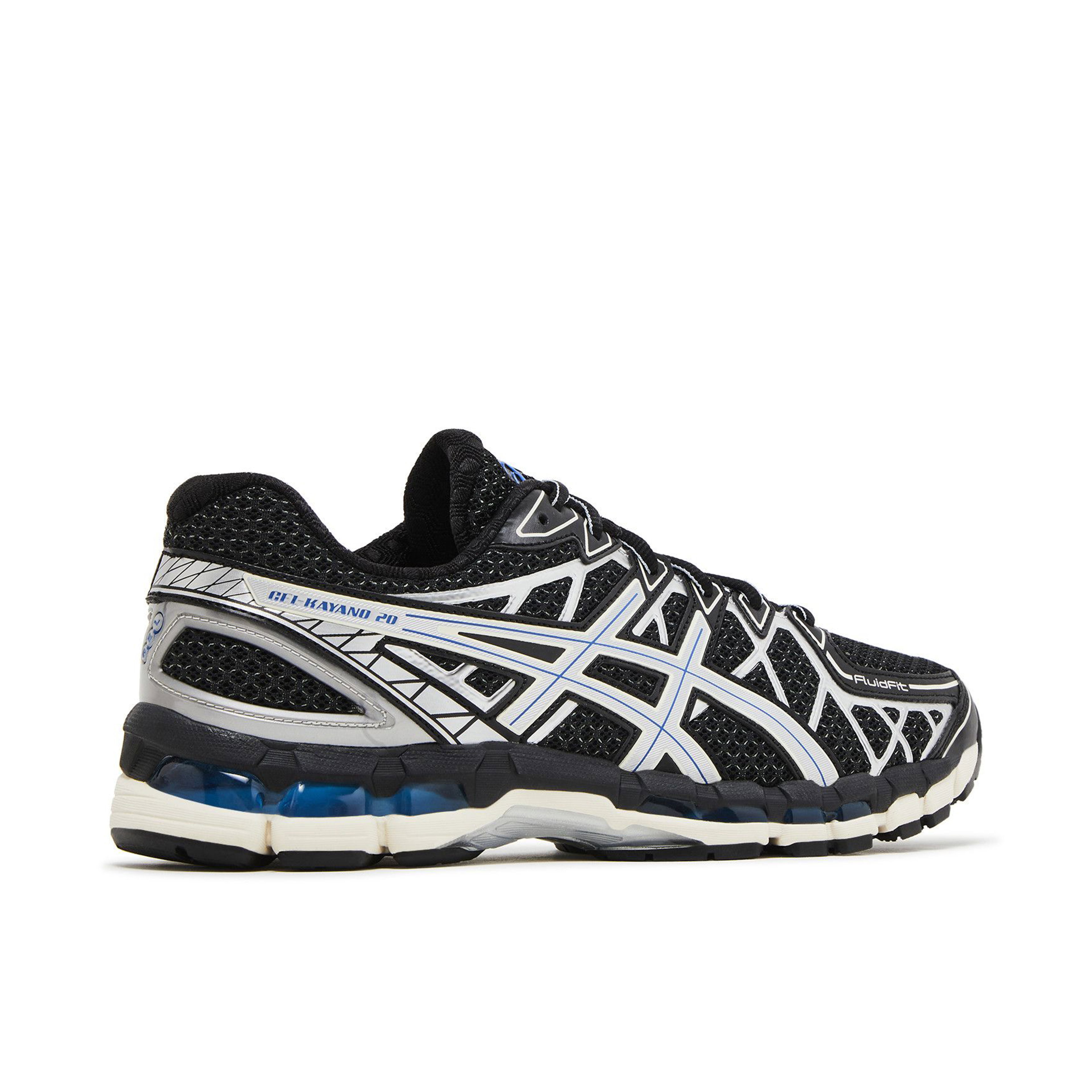 ASICS Gel-Kayano 20 Black Pure Silver