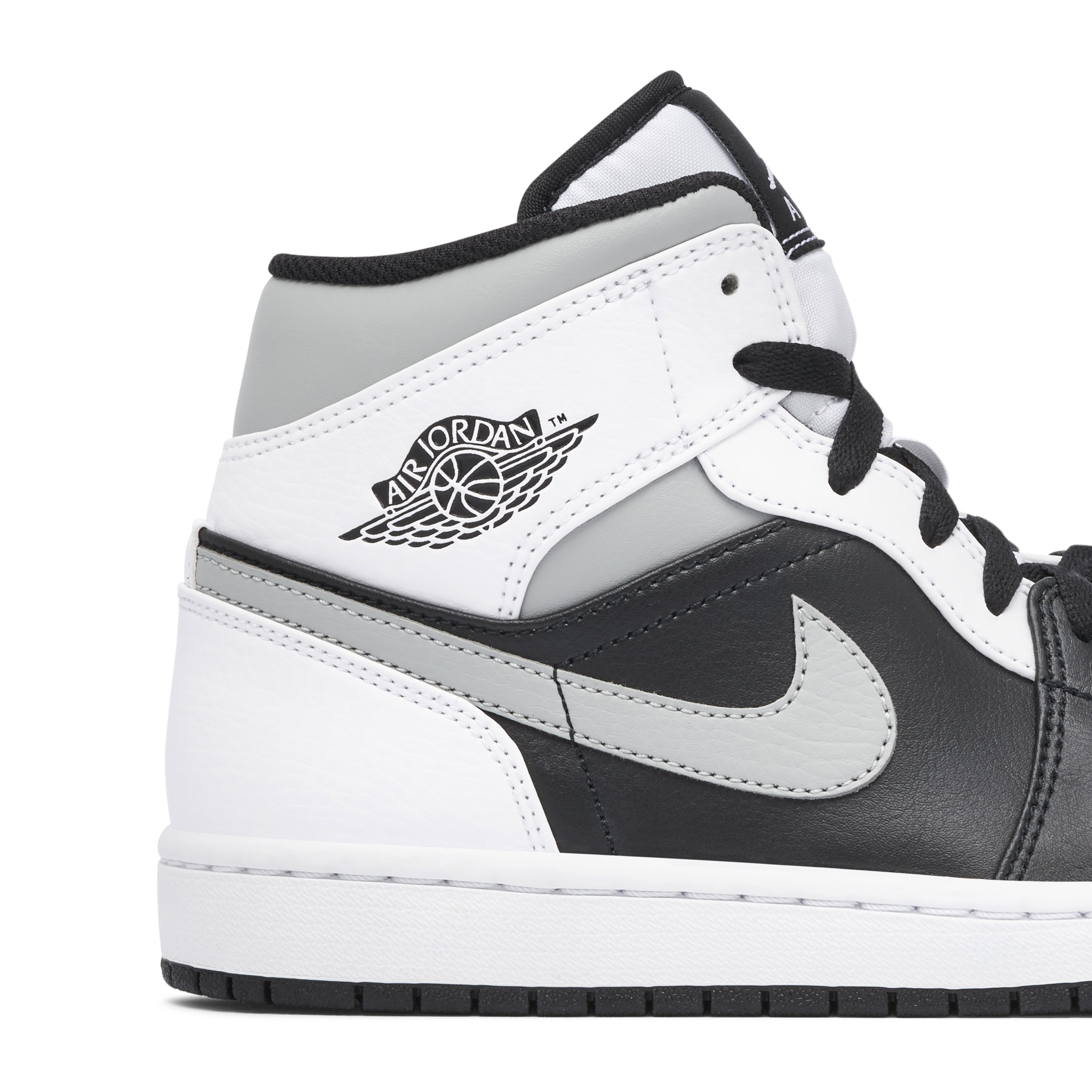 Air Jordan 1 Mid White Shadow | 554724-073 | Laced