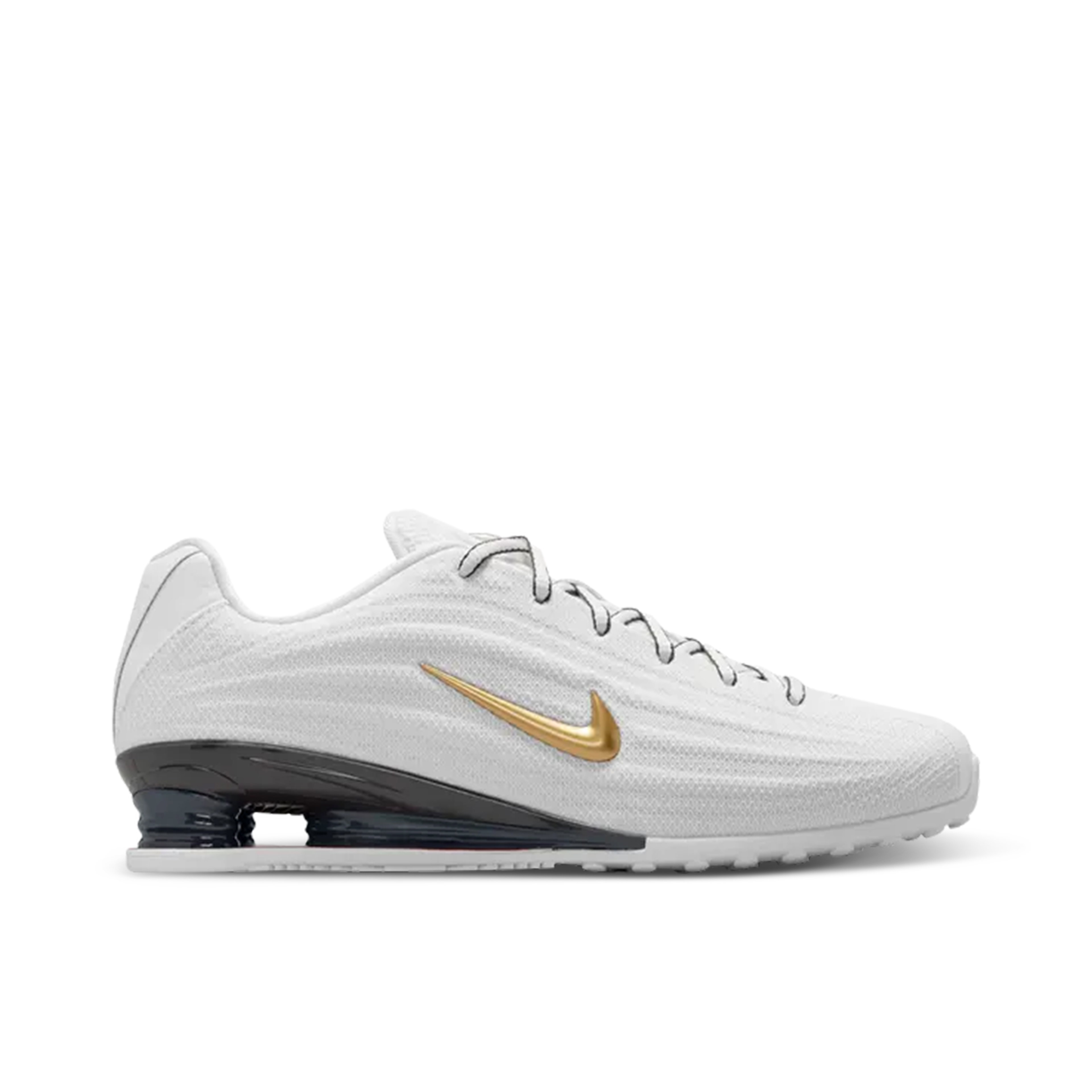 Nike Shox Z White Metallic Gold Womens