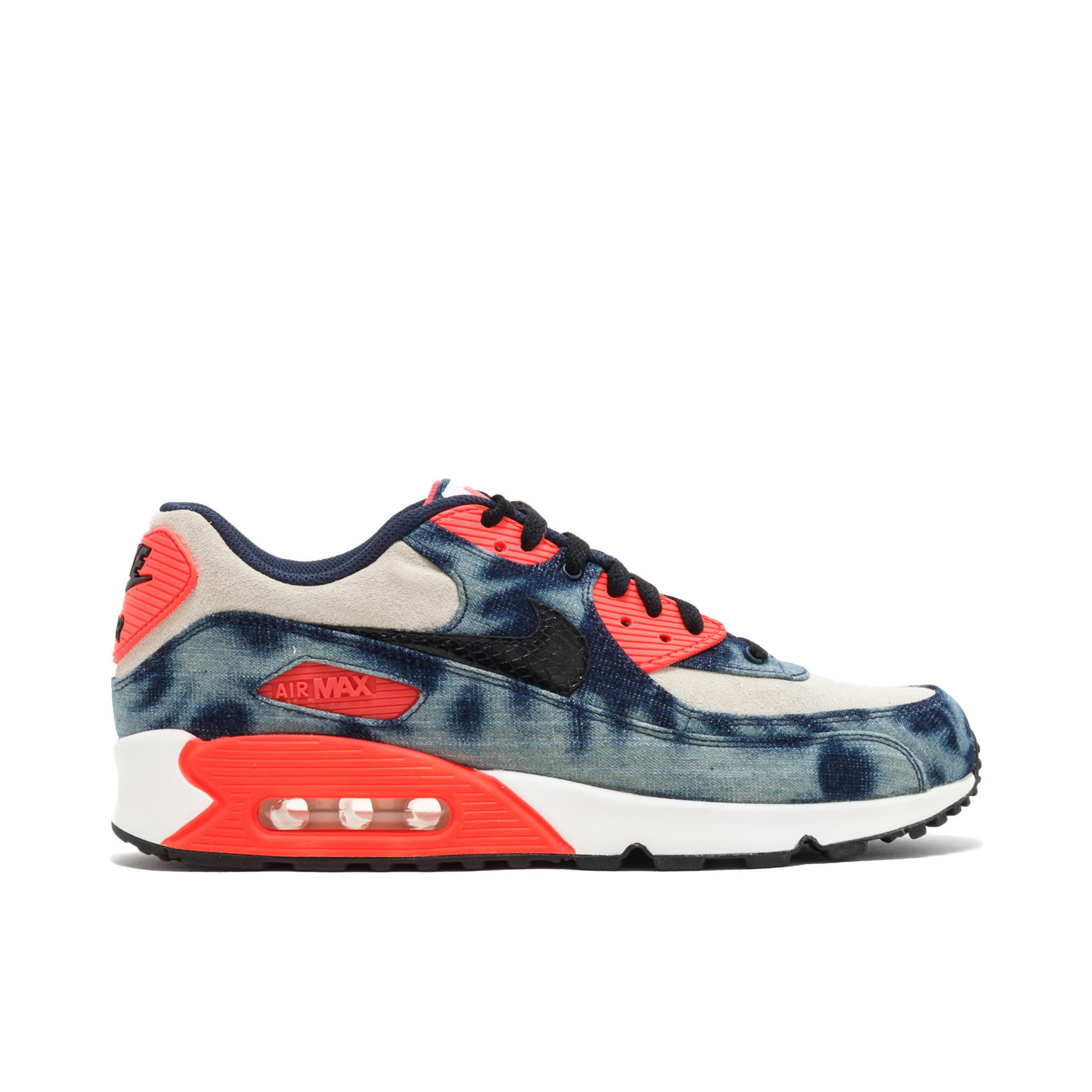 Air Max 90 Denim QS Infrared Washed Denim x Atmos | 700875-400 | Laced