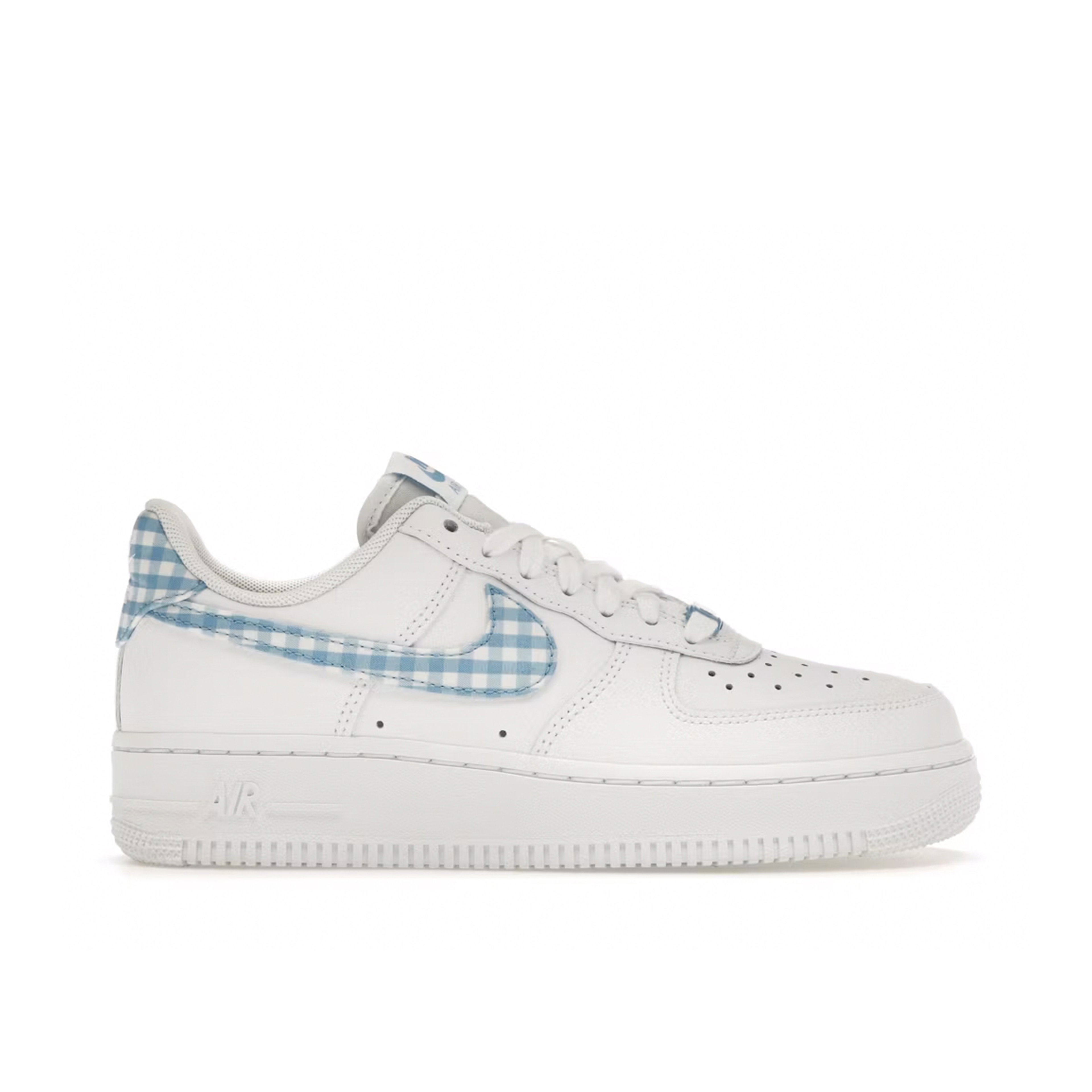 Nike Air Force 1 Low '07 Essential White University Blue Gingham