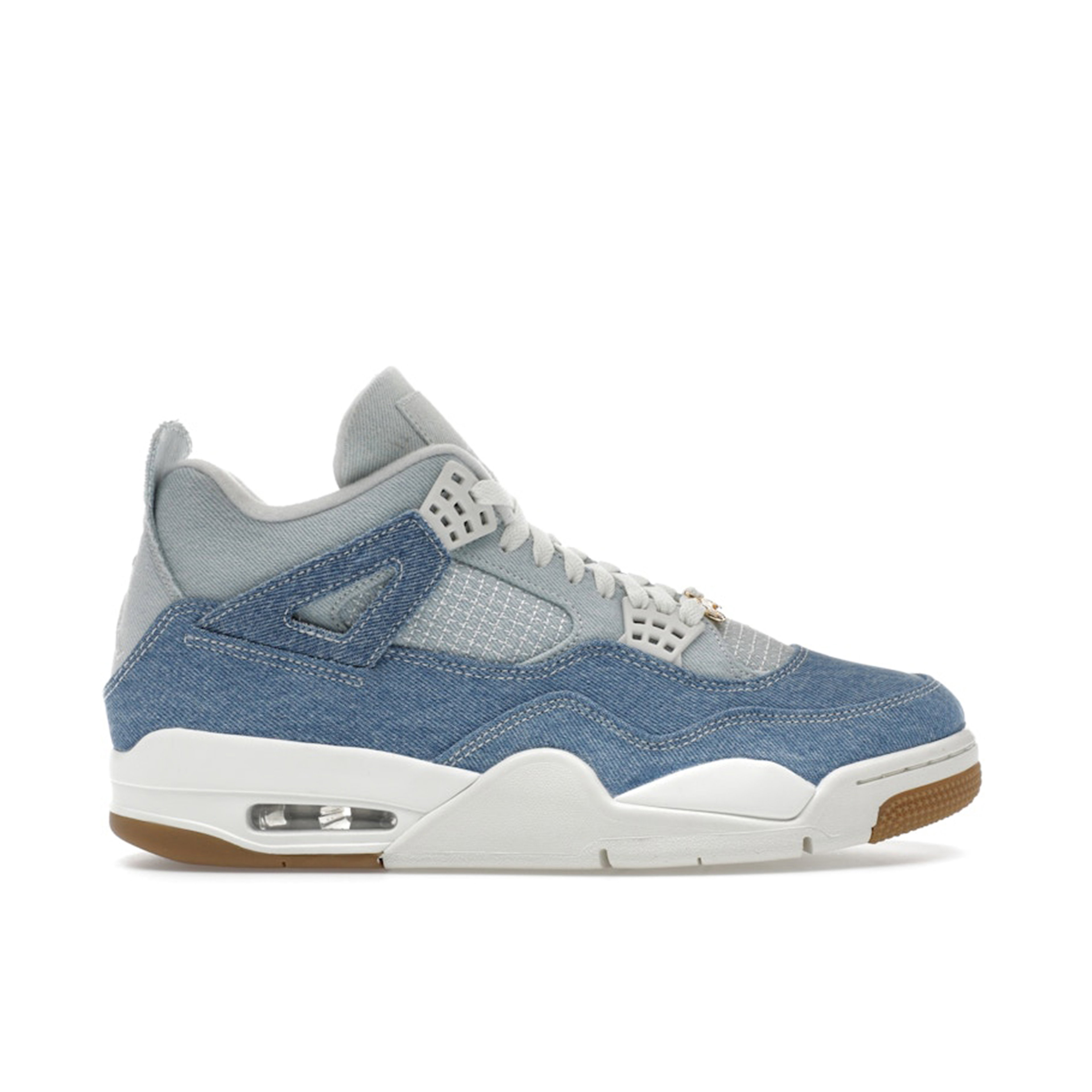 Air Jordan 4 Retro TEX Denim Worn Blue Womens