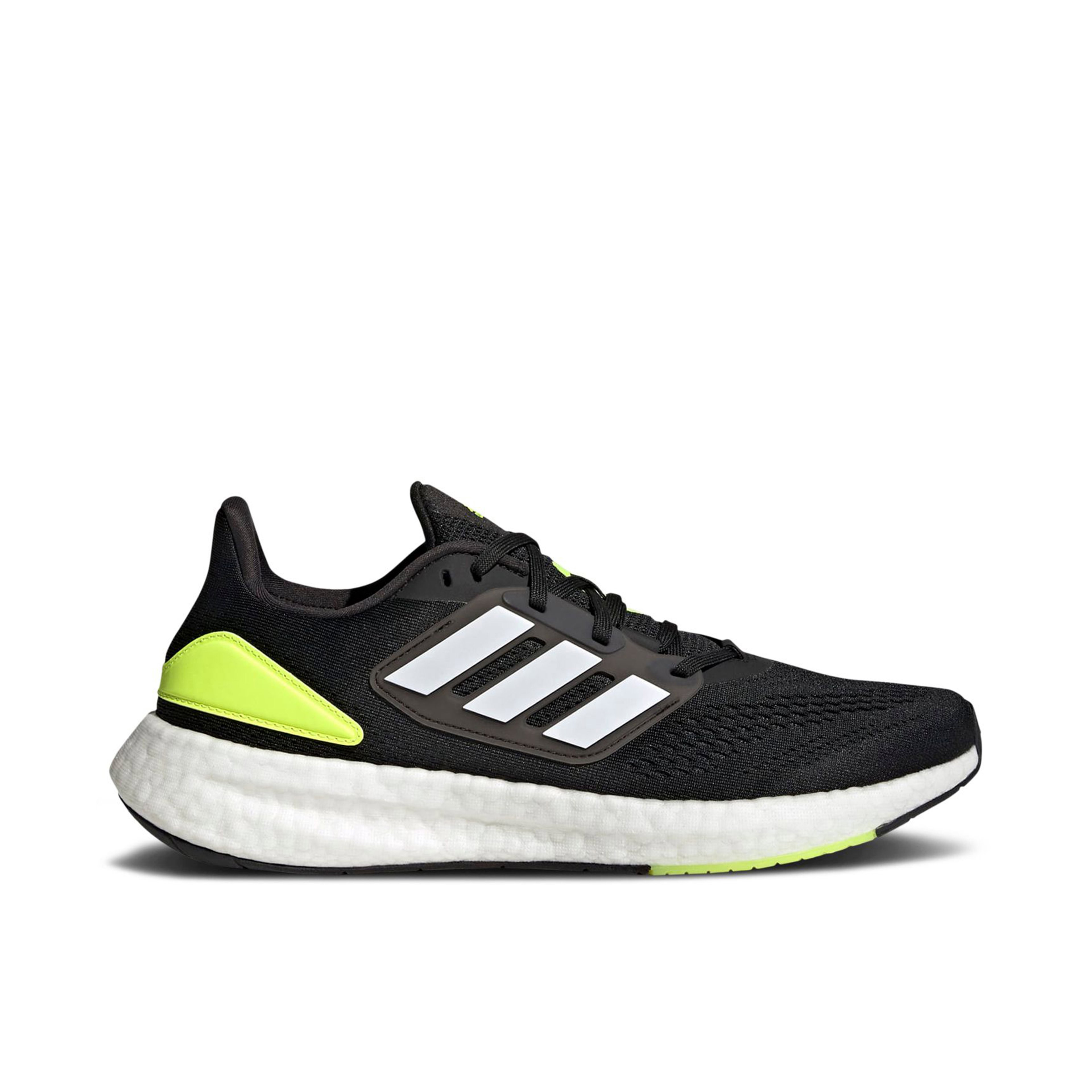 Adidas Pureboost 22 Core Black Cloud White Solar Yellow