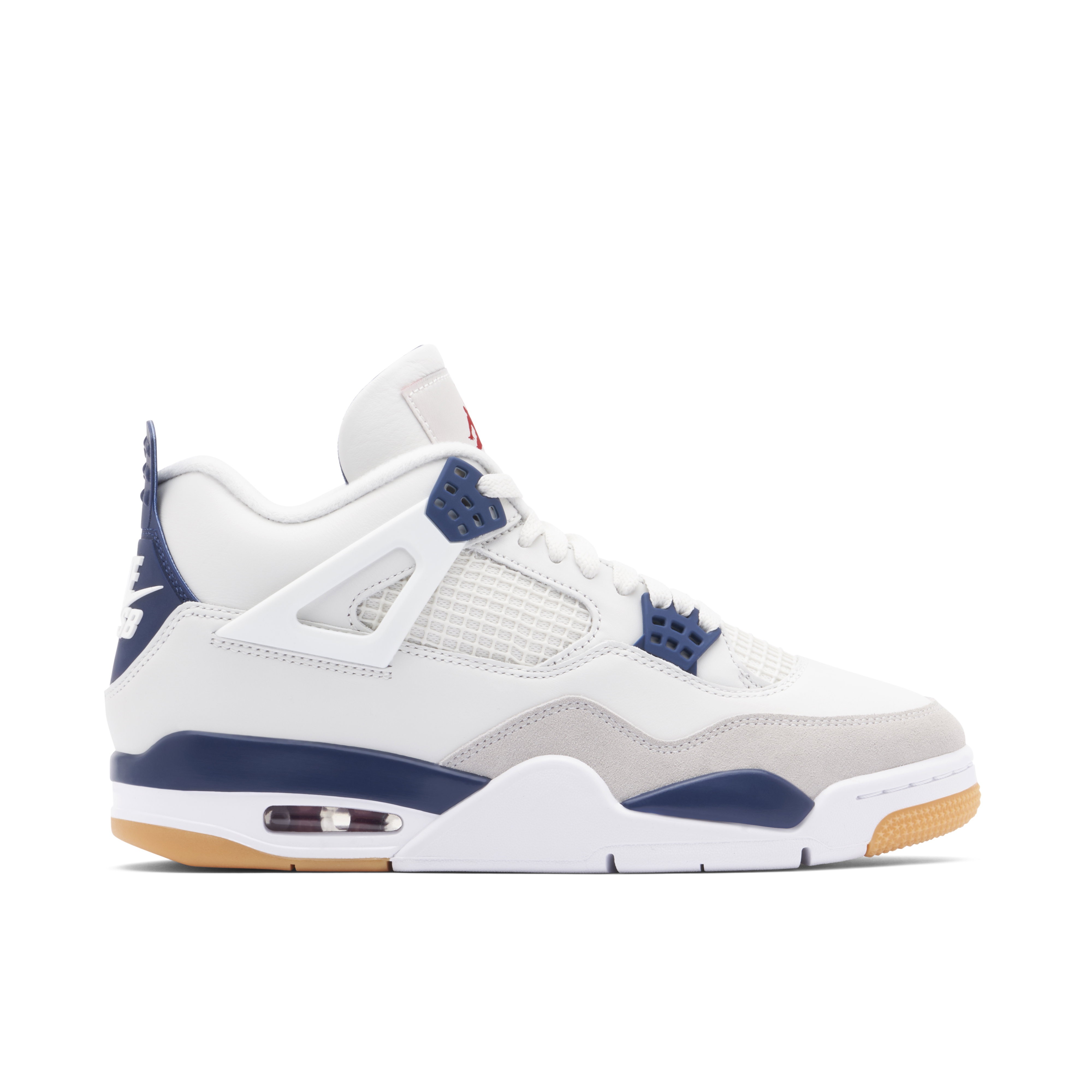 Air Jordan 4 x PSG White Neutral Grey Bordeaux | CZ5624-100 | Laced