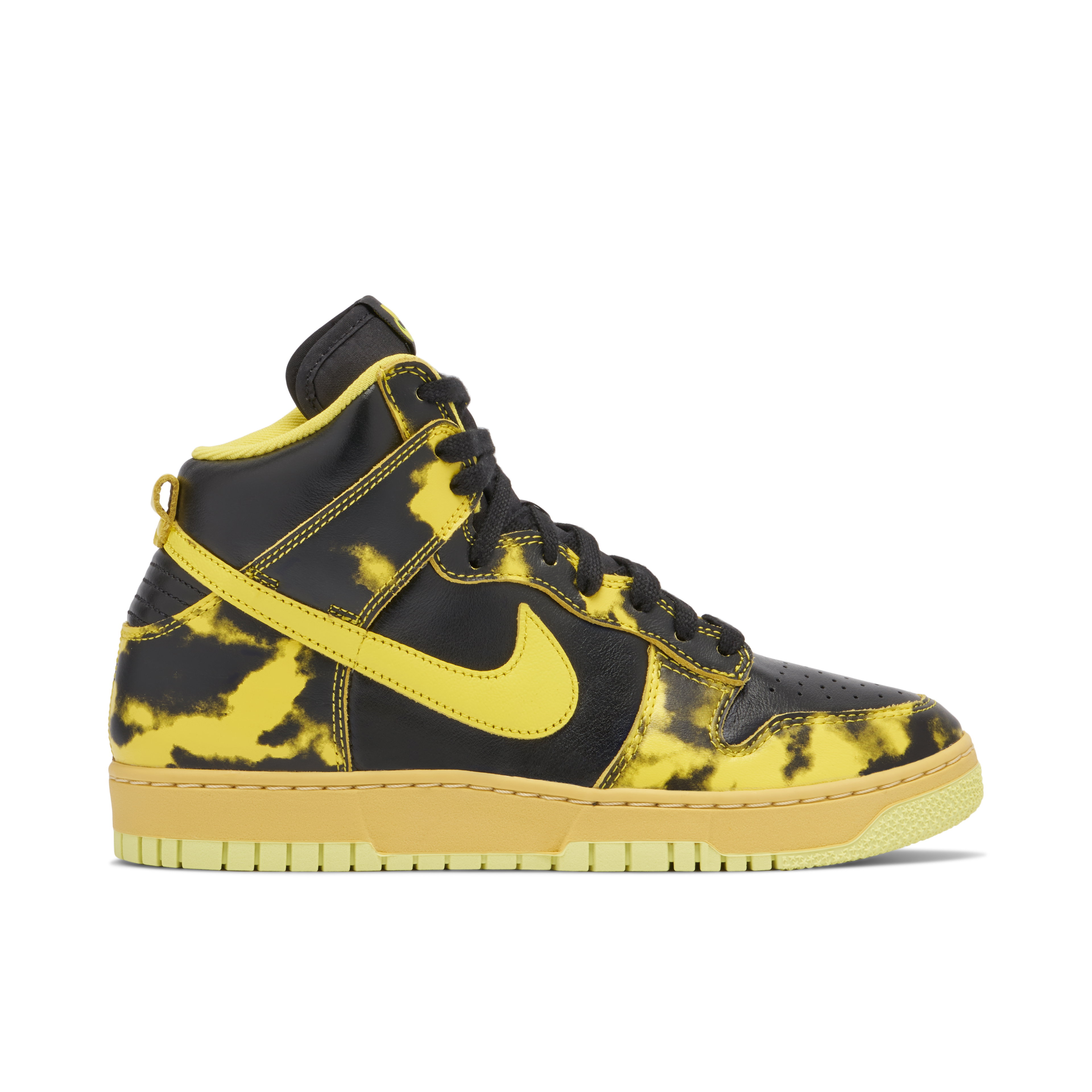 Nike Dunk High 1985 Yellow Acid Wash