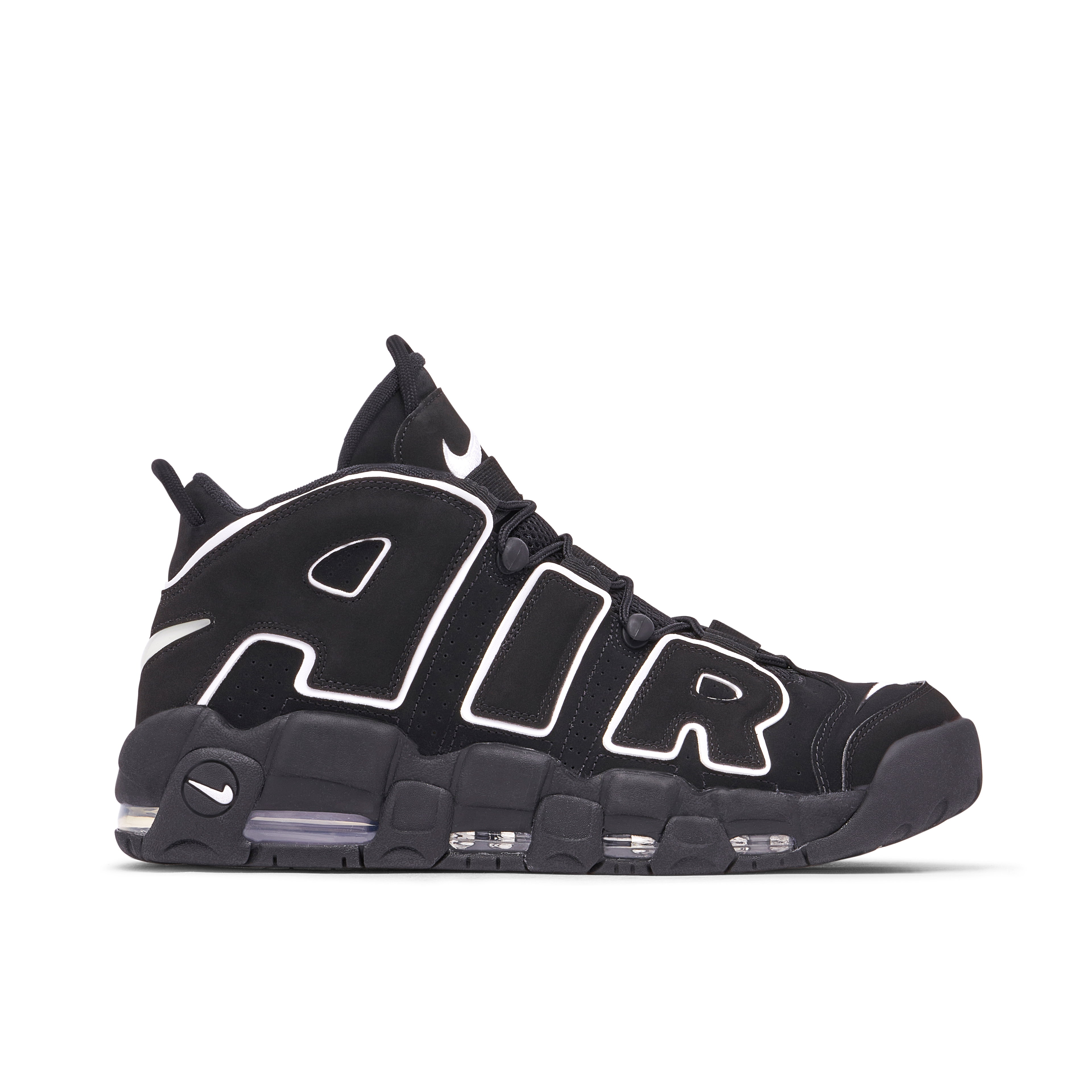 Nike Air More Uptempo Black White