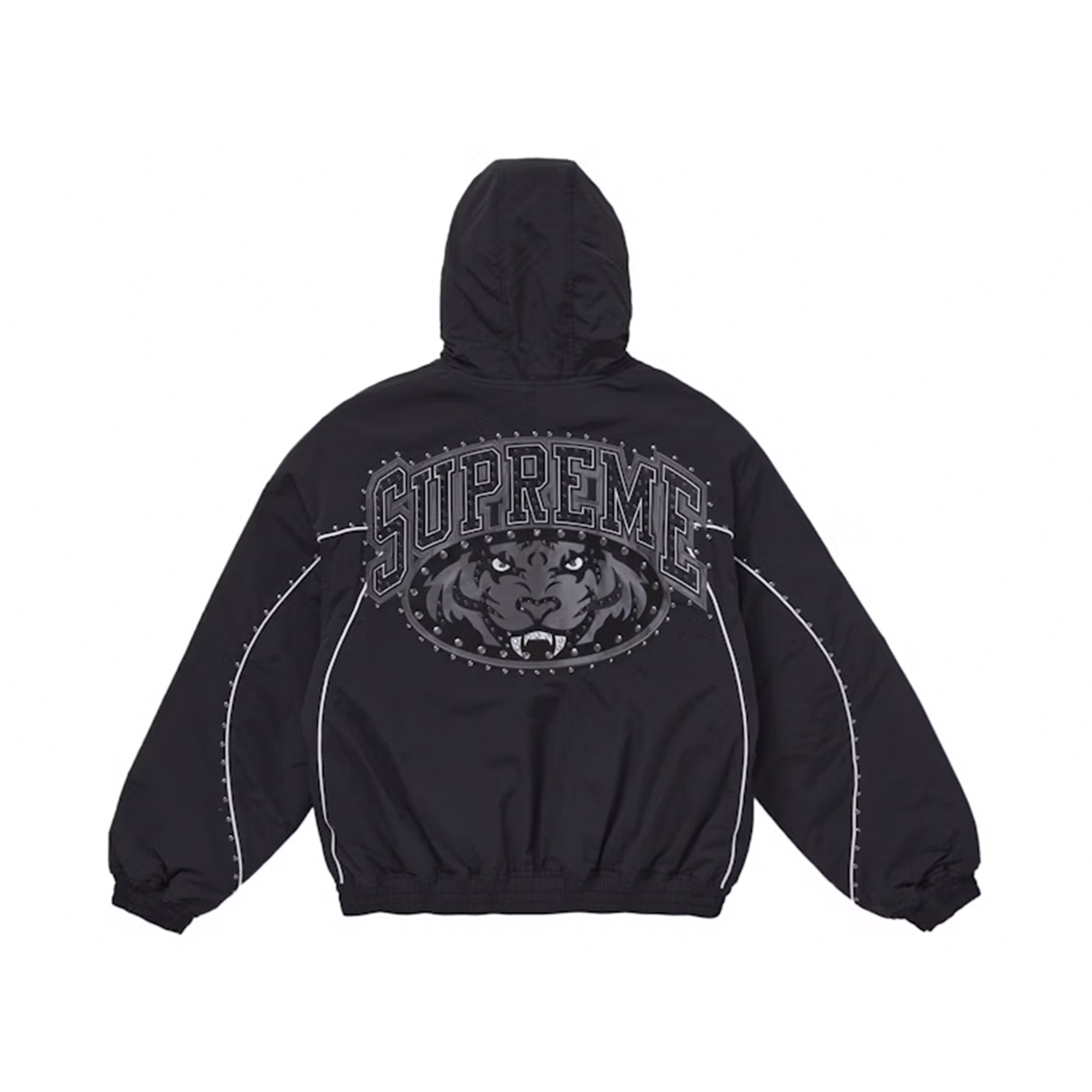 Supreme Studded Stadium Jacket Black