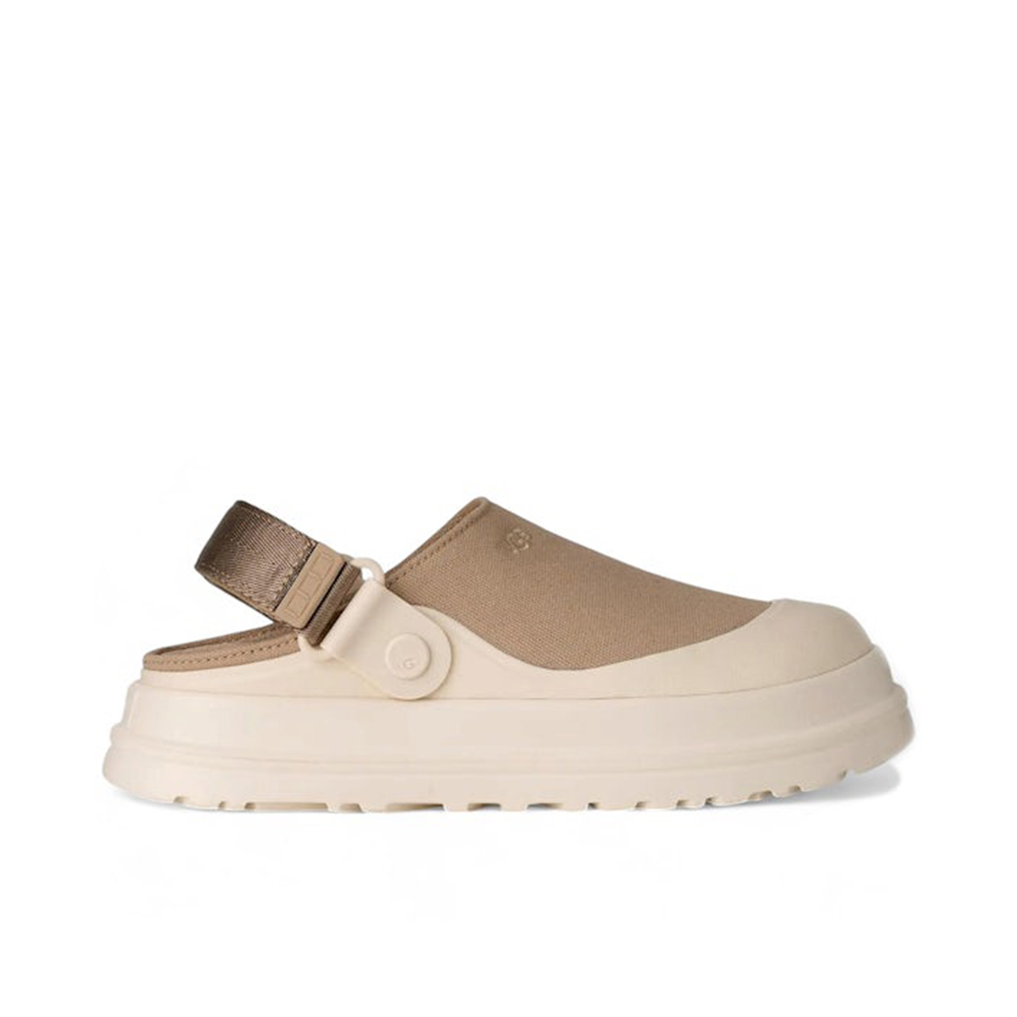 UGG GoldenGlow Canvas Clog Mustard Seed Womens