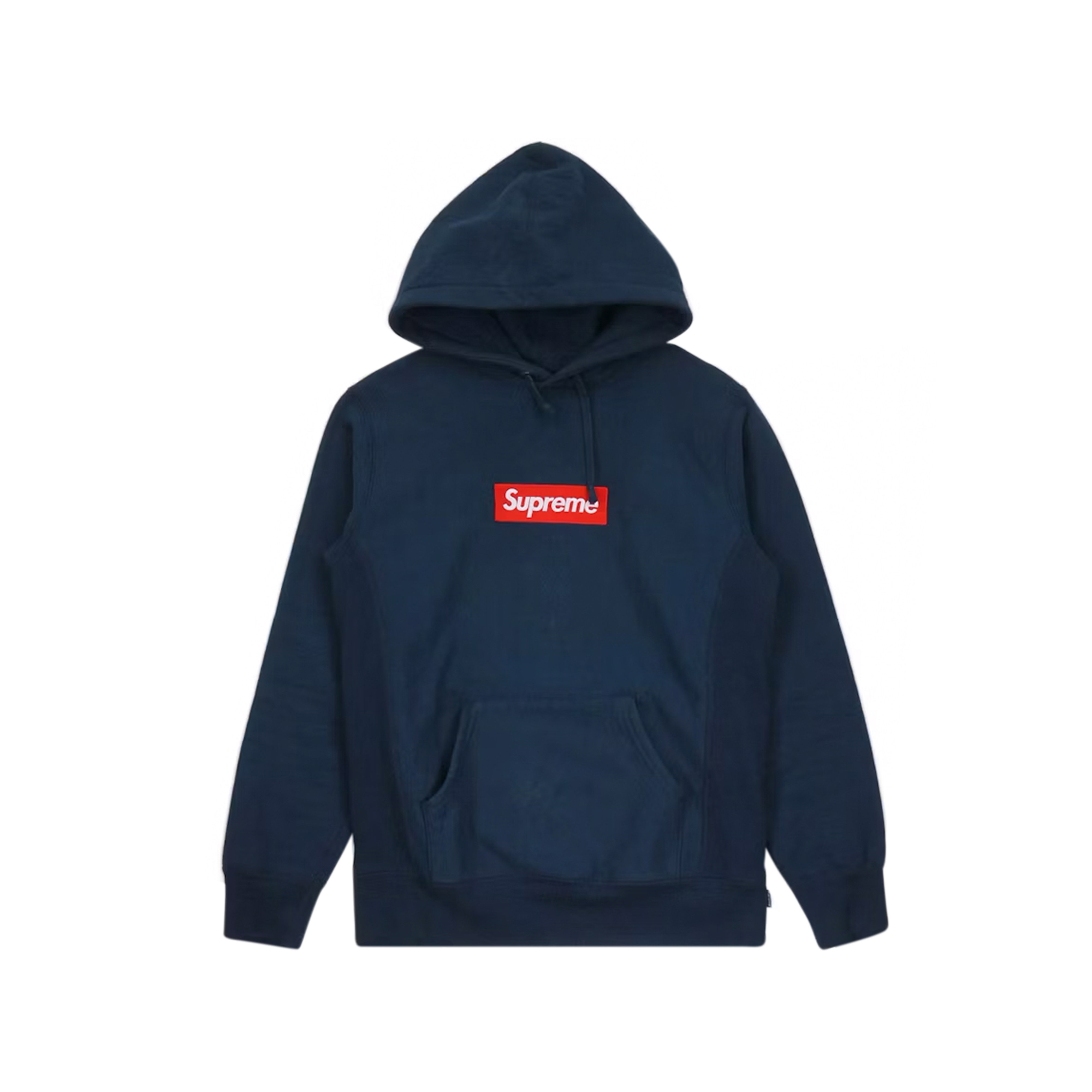 Supreme MM6 Maison Margiela Box Logo Zip Up Hooded Sweatshirt Navy