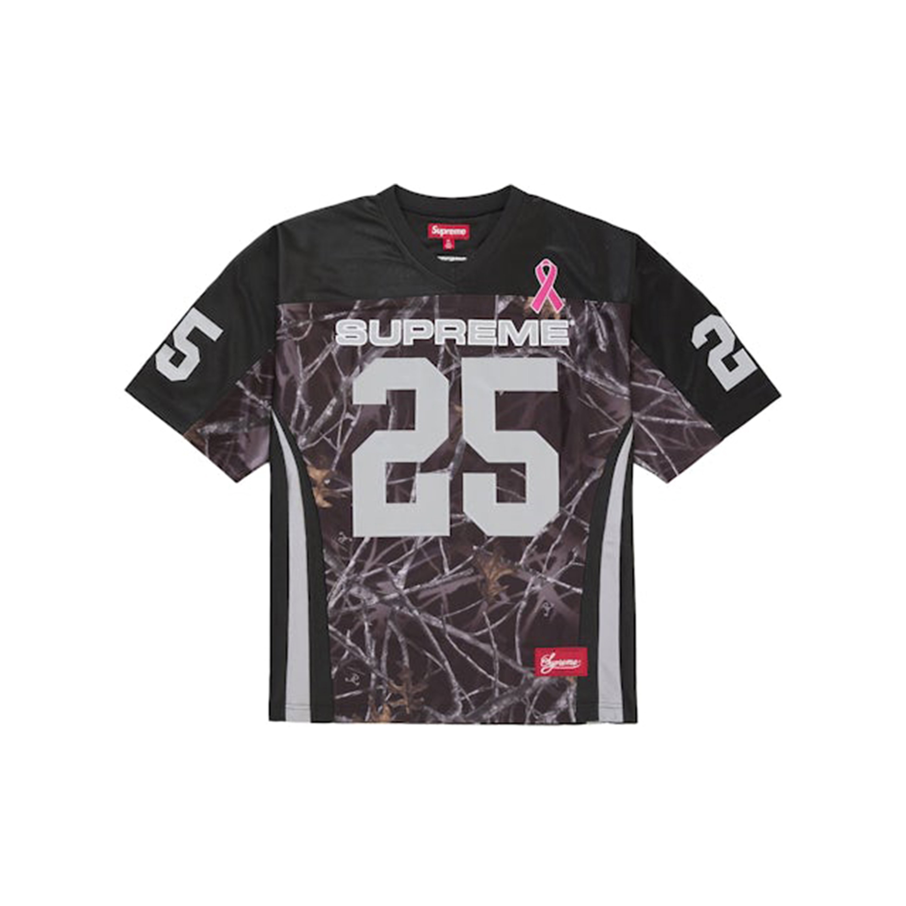 Supreme Breast Cancer Awareness Football Jersey Black