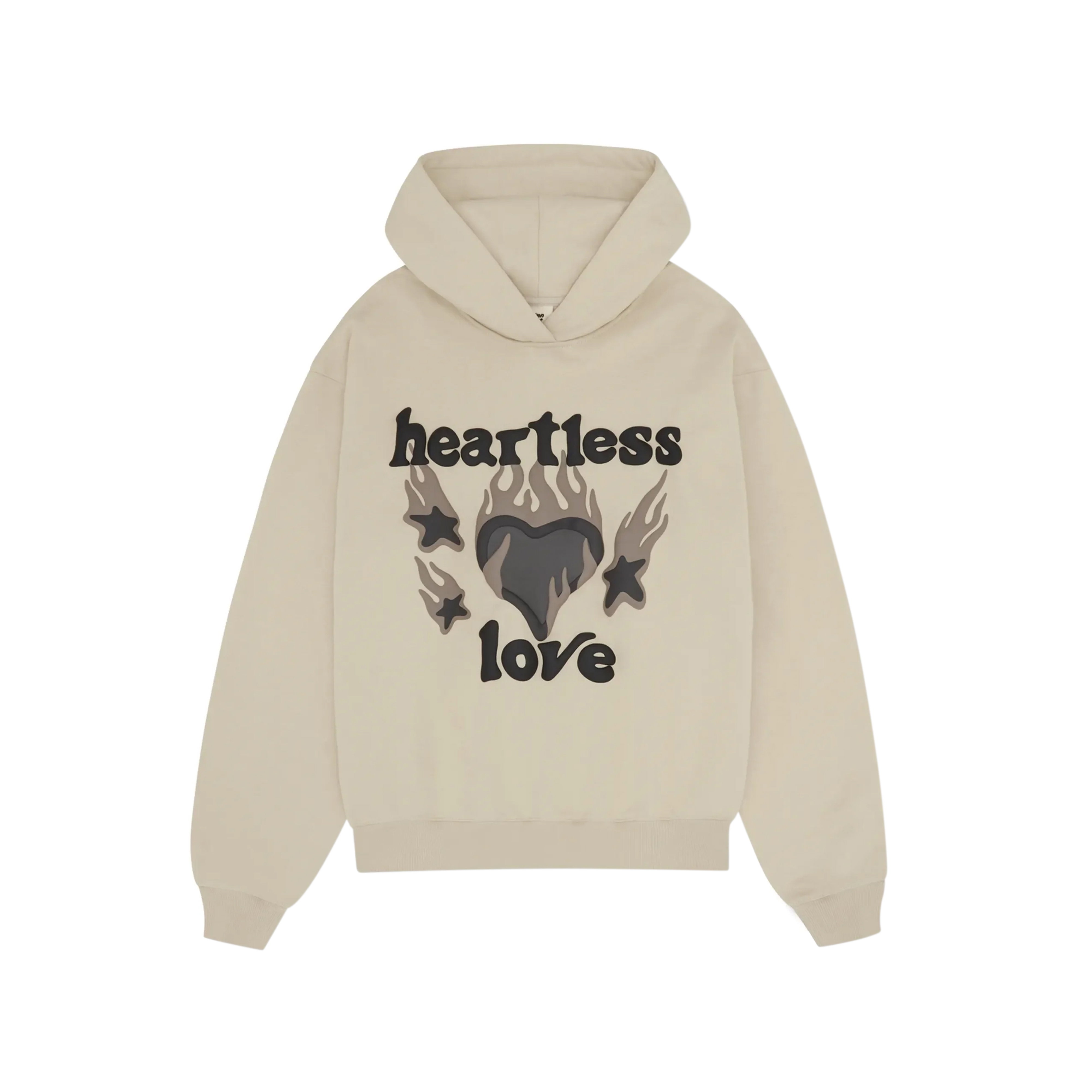 Broken Planet Heartless Love Hoodie Bone White | BROKEN-PLANET