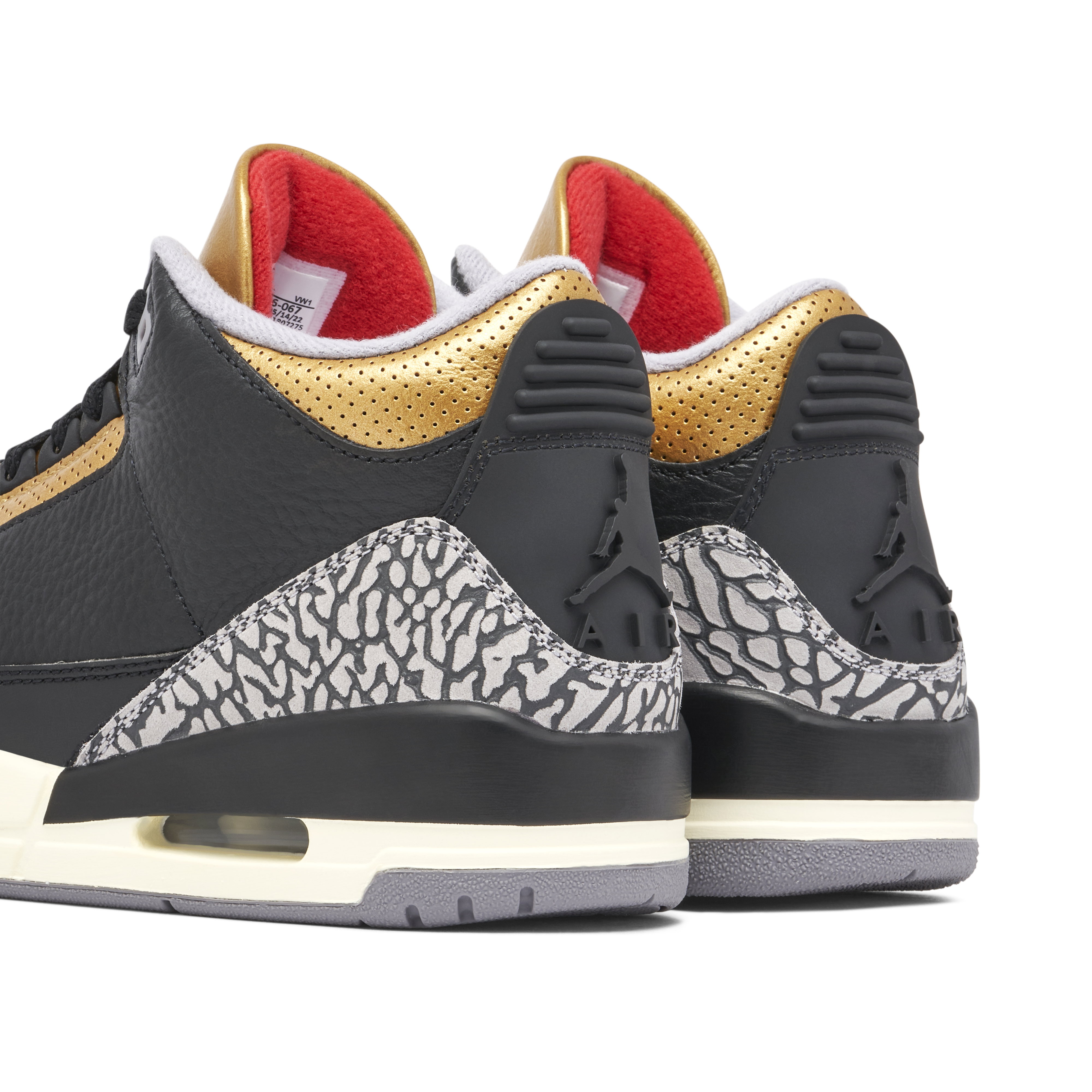 Air Jordan 3 Black Gold Womens | CK9246-067 | Laced