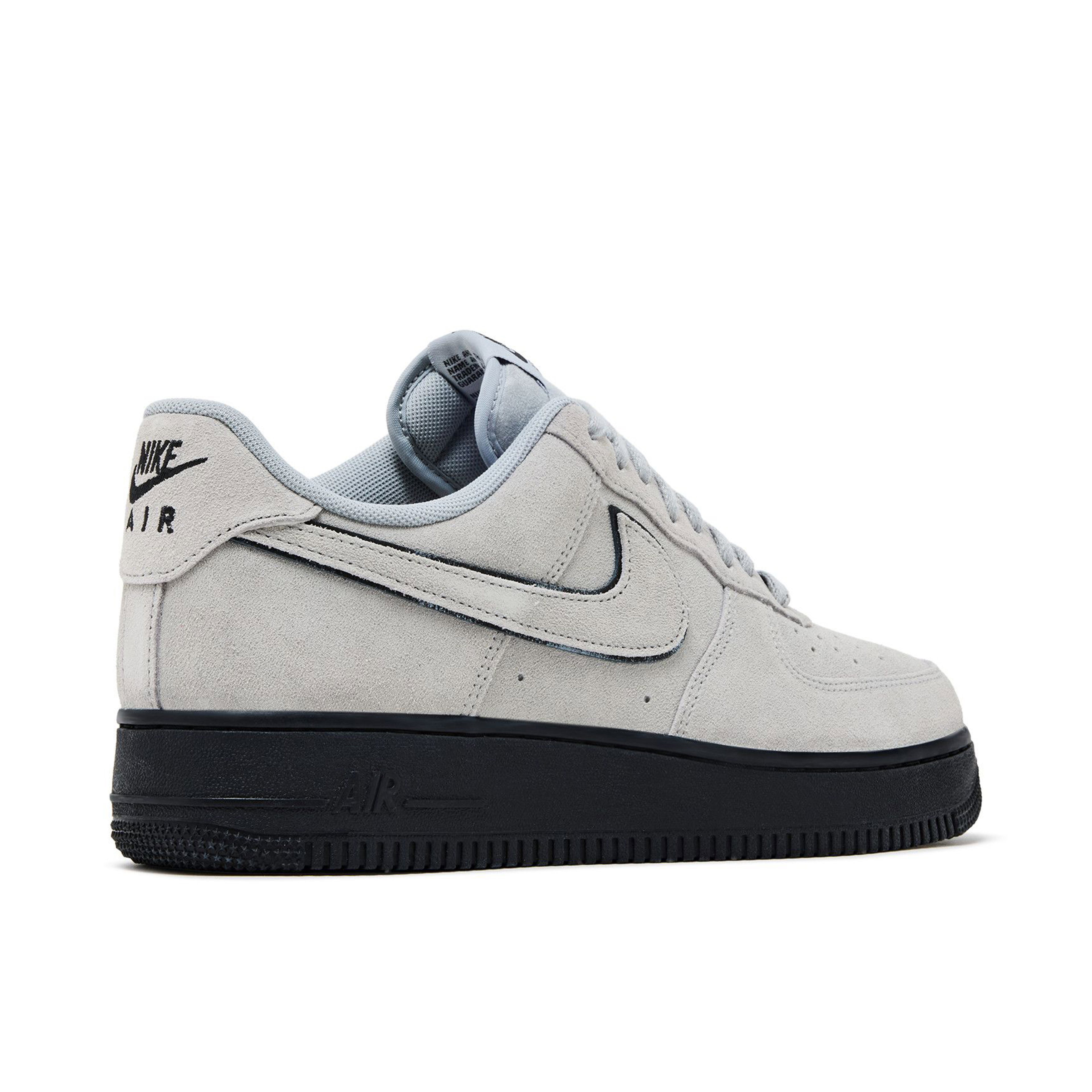Nike Air Force 1 Low '07 LV8 Light Smoke Grey Suede Black