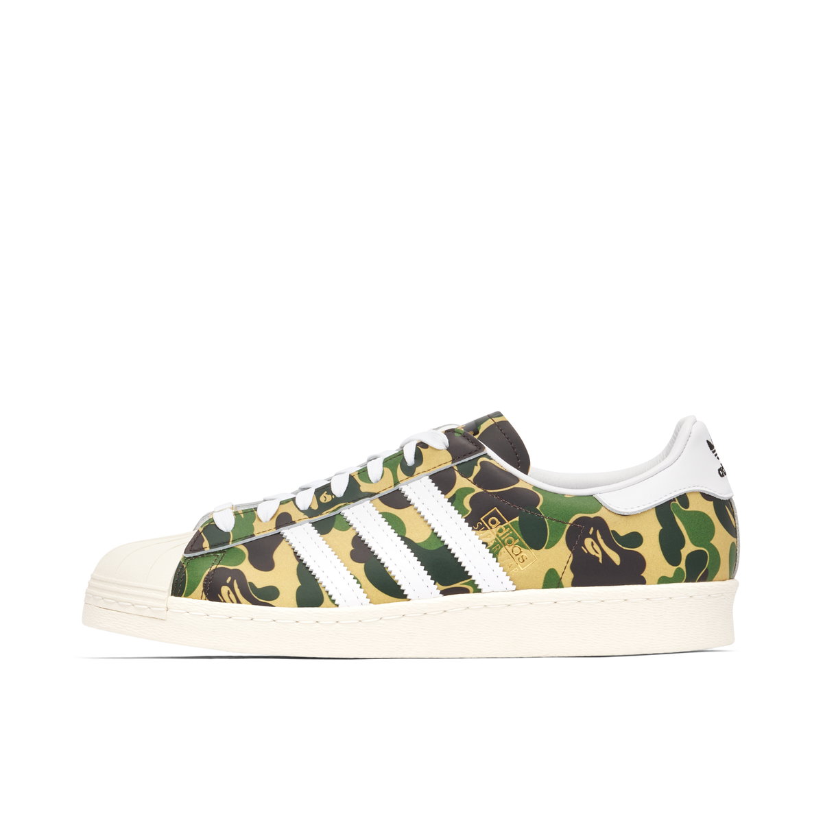Men's adidas Originals x Bape Superstar - Camo/White