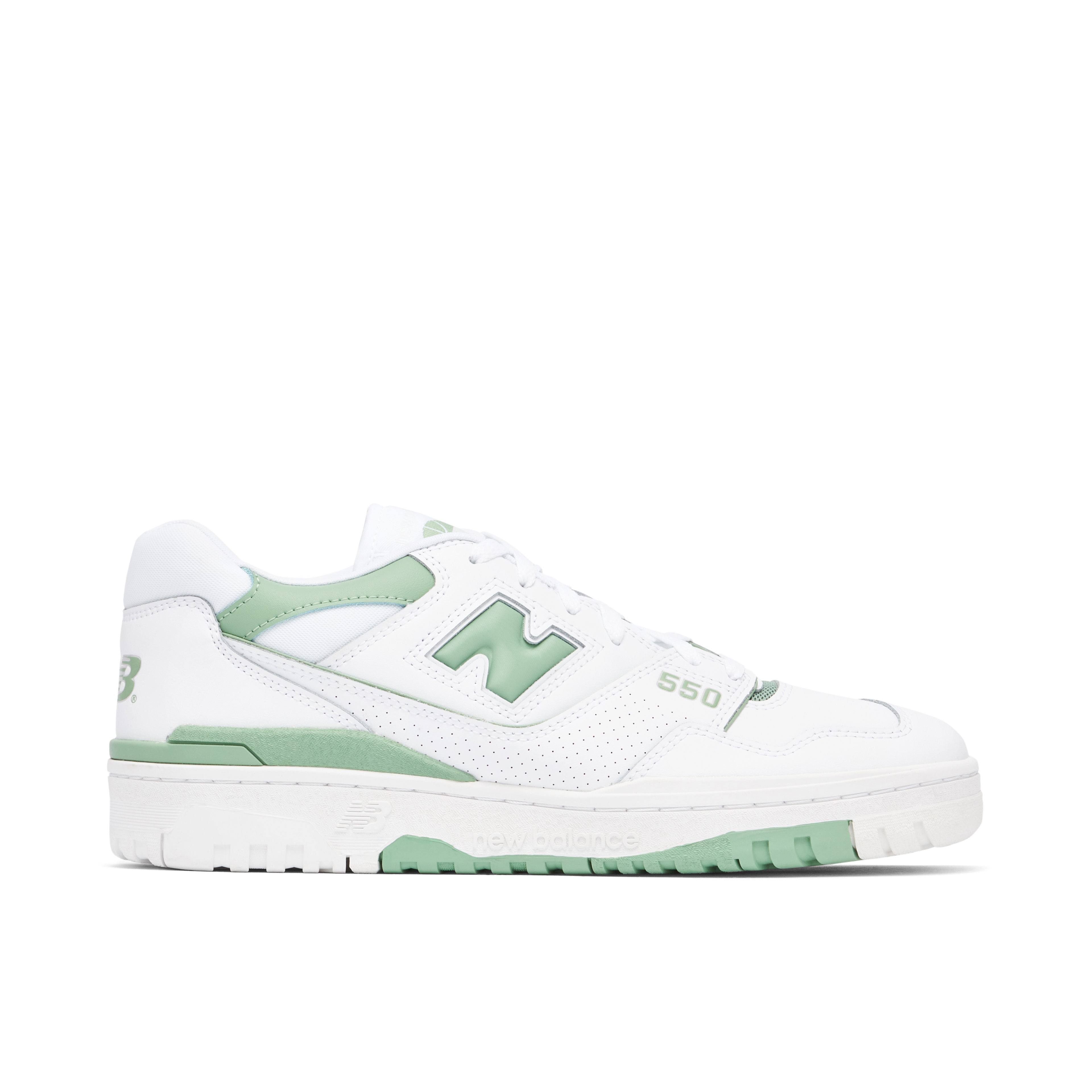 New Balance 550 White Mint Green