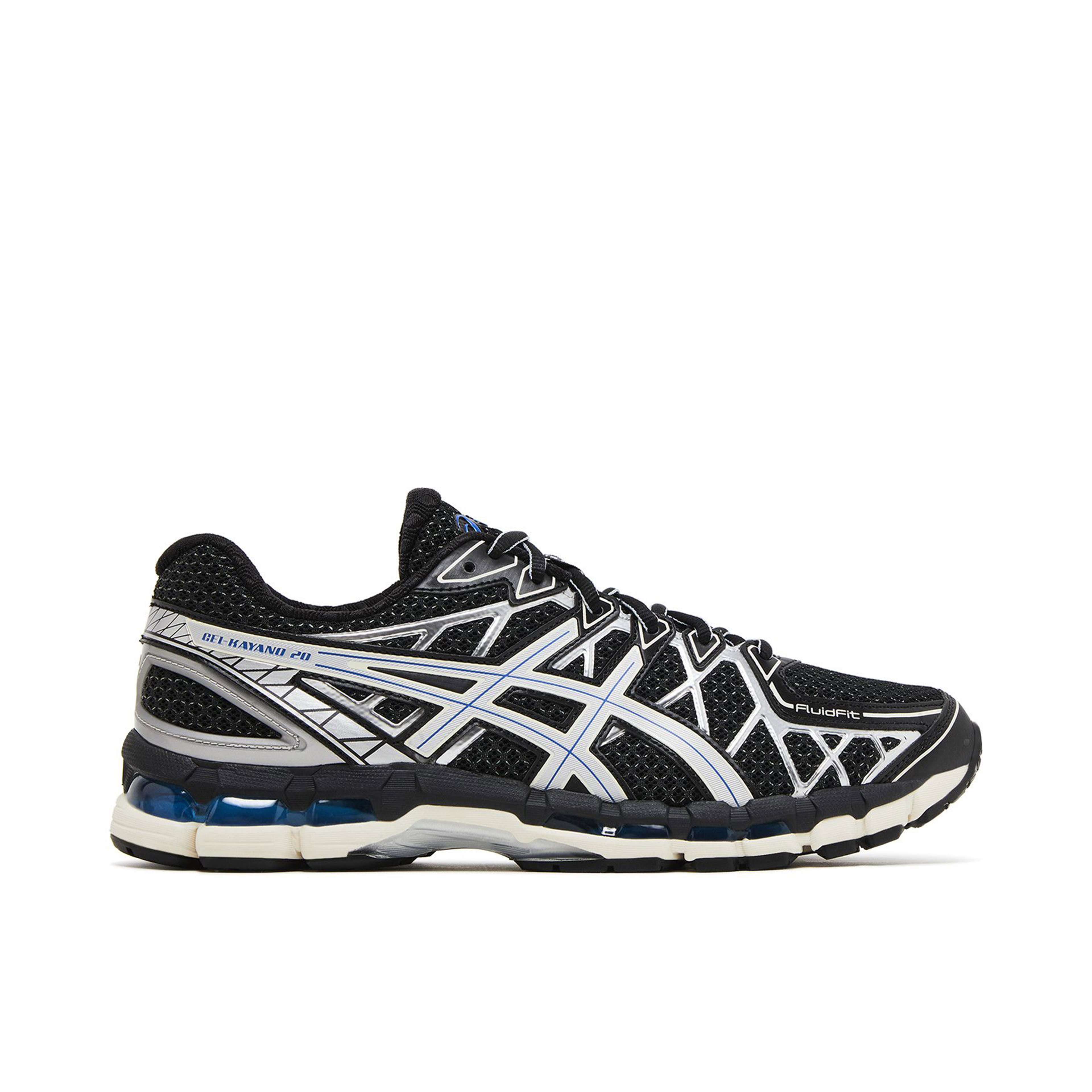 ASICS Gel-Kayano 20 Black Pure Silver