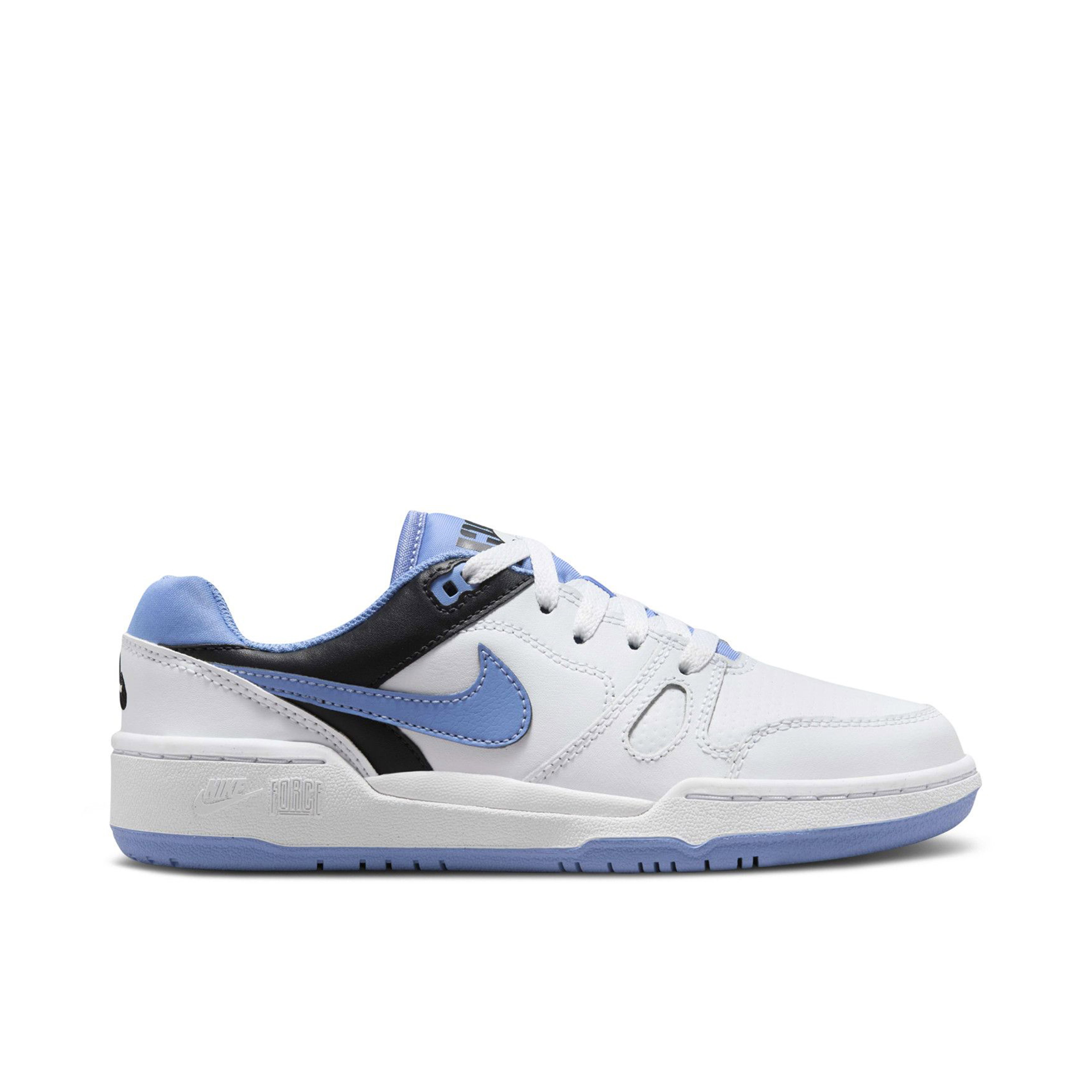 Nike Full Force Low White Black Team Orange Polar GS