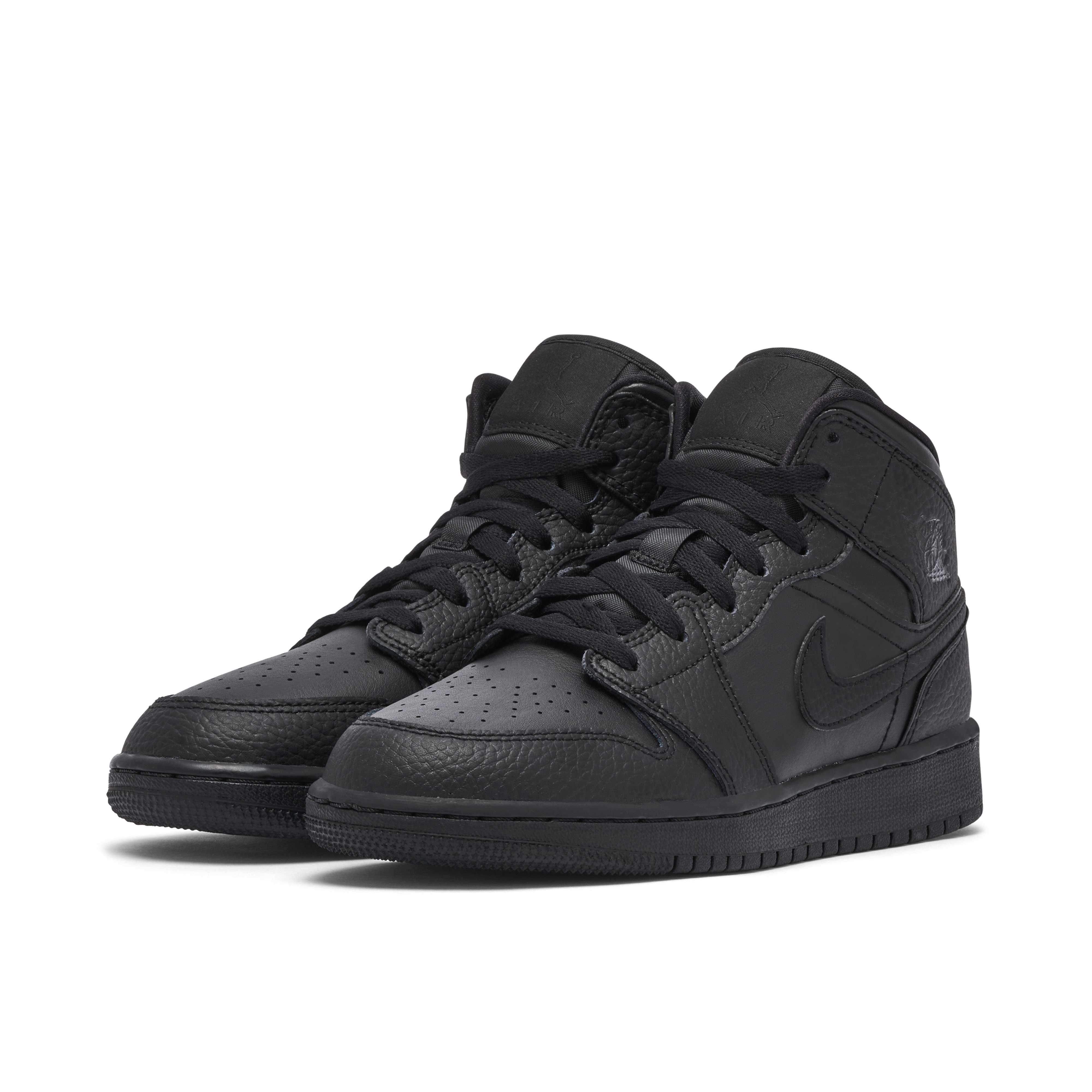 Air Jordan 1 Mid Black GS (2020) | 554725-091 | Laced