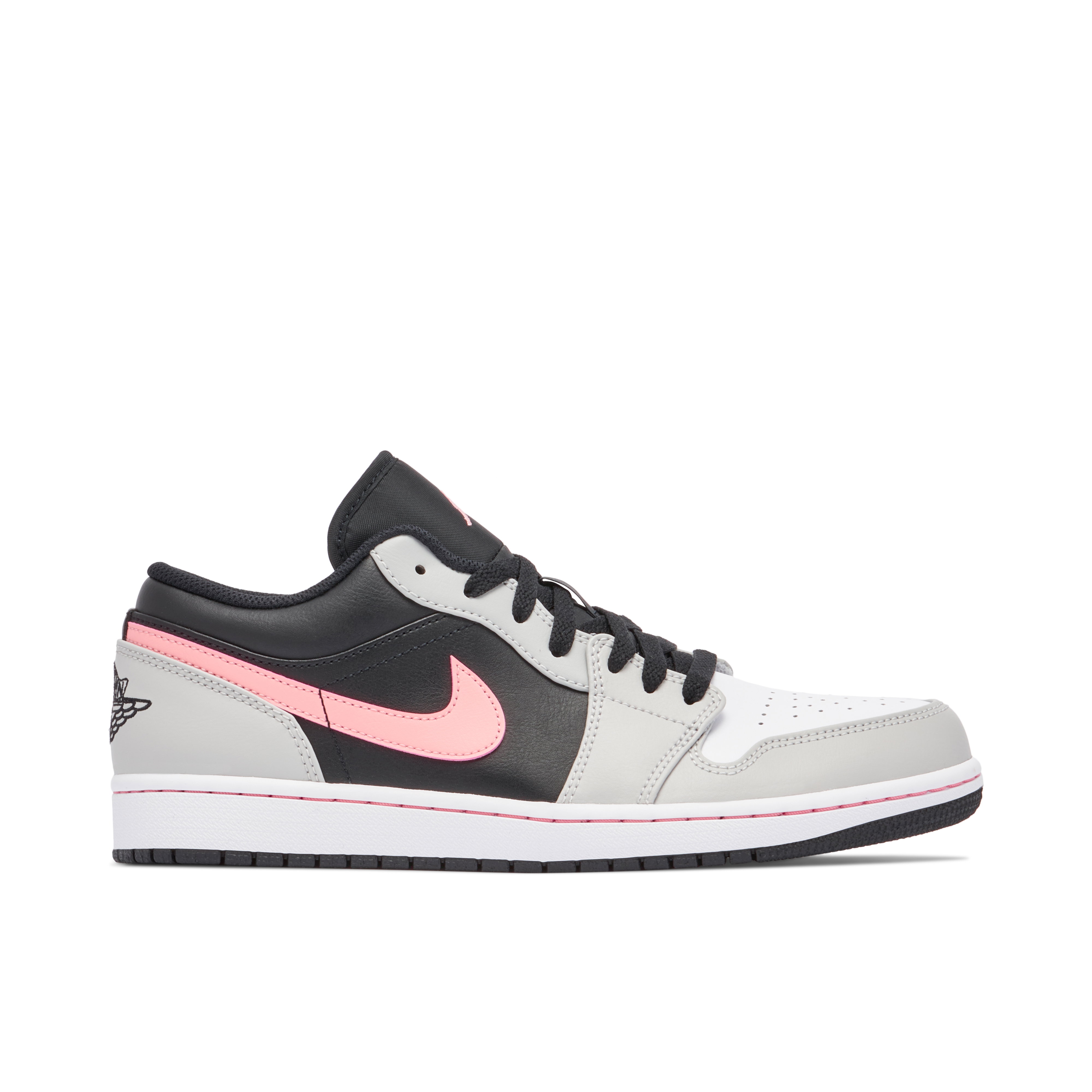 Air Jordan 1 Low Grey Black Pink | 553558-062 | Laced Air Jordan 1 Low Grey Black Pink | 553558-062 | Laced