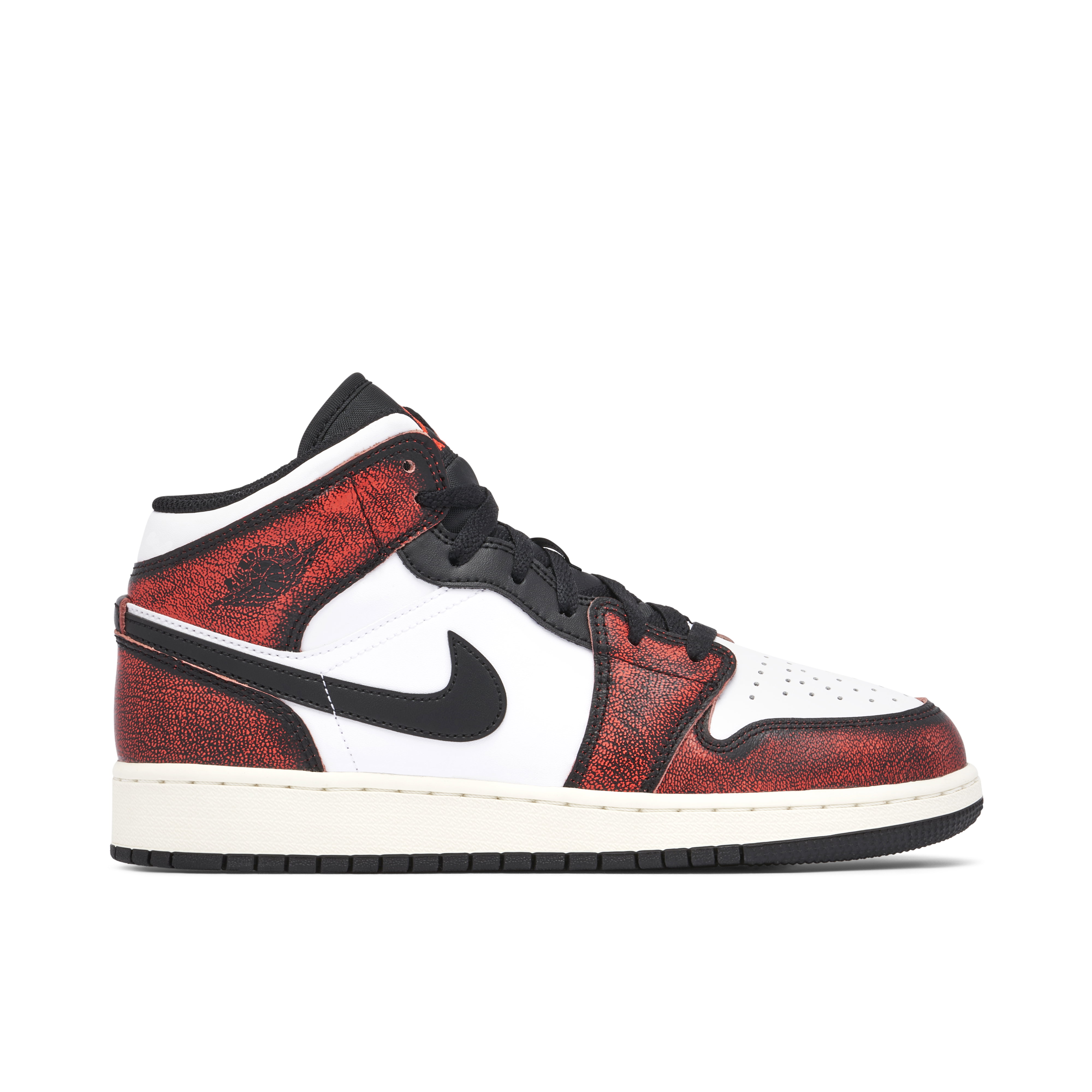 Air Jordan 1 Mid SE Black Infrared 23 GS | FB0568-006 | Laced