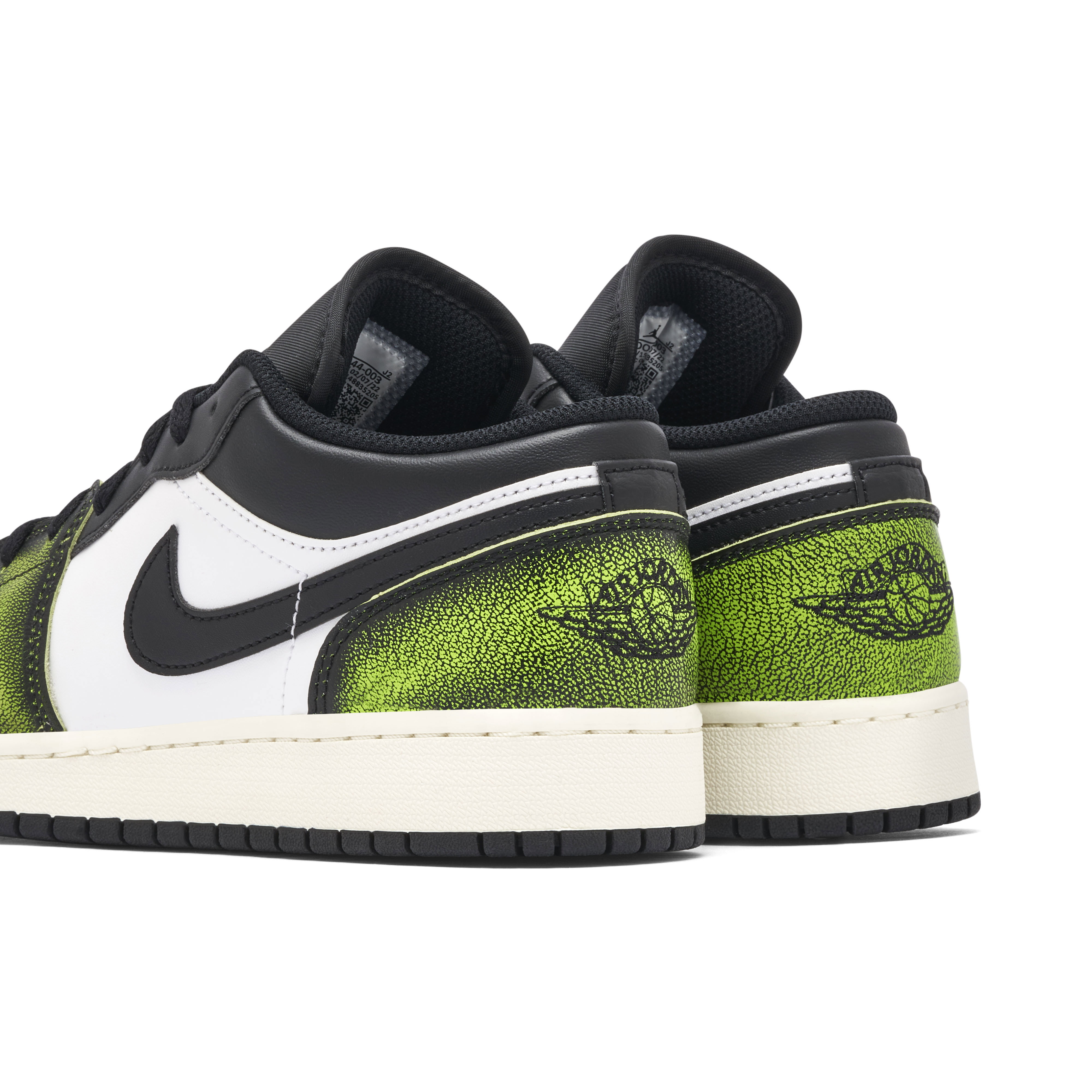 Air Jordan 1 Low White Black Green GS | DO8244-003 | Laced