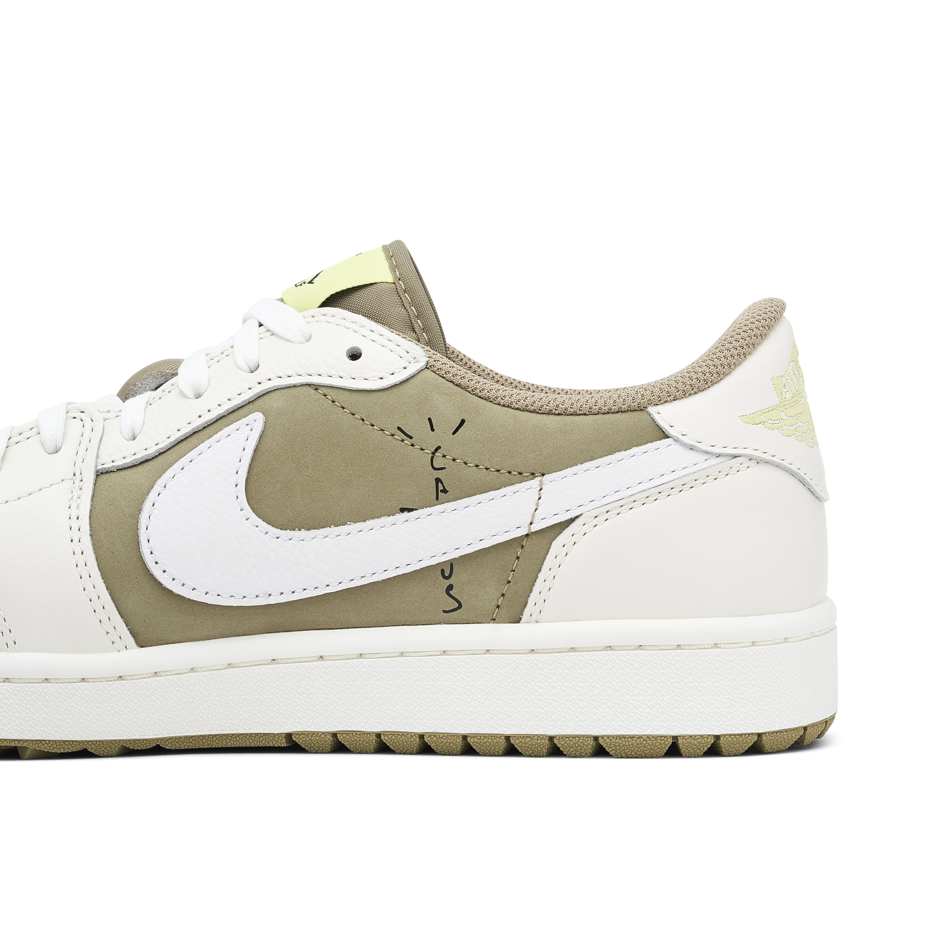 Air Jordan 1 Low Golf x Travis Scott Olive Black | FZ3124-200 | Laced