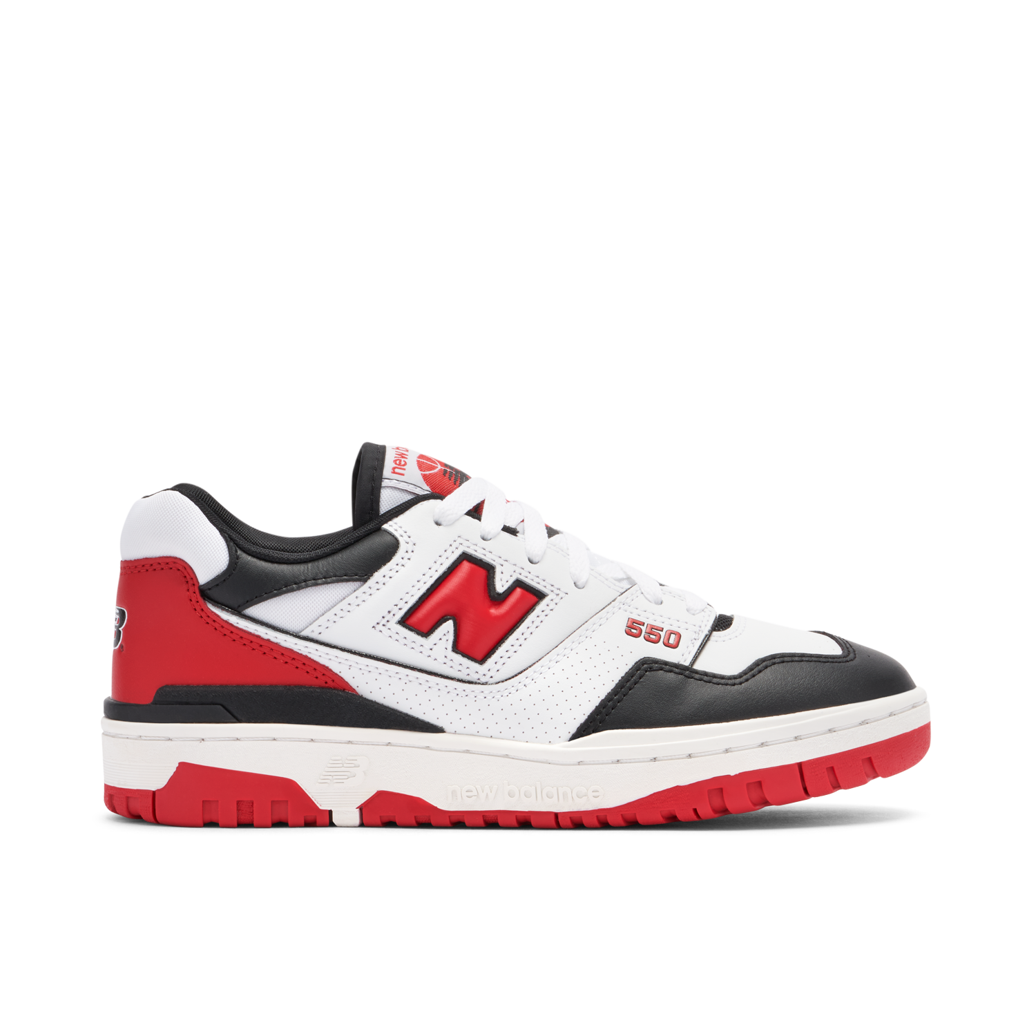 New Balance 550 White Team Red