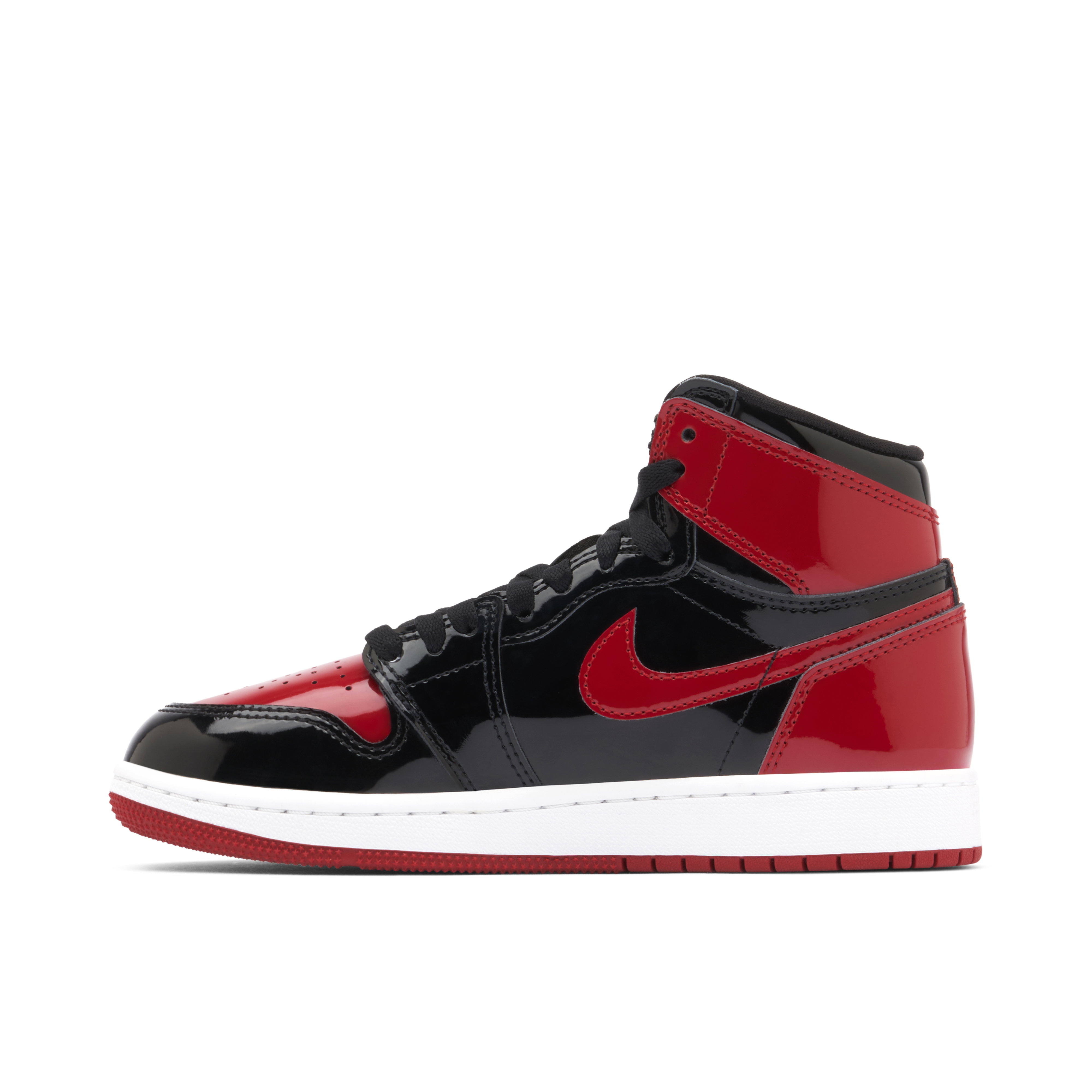 Air Jordan 1 High OG Patent Bred GS | 575441-063 | Laced
