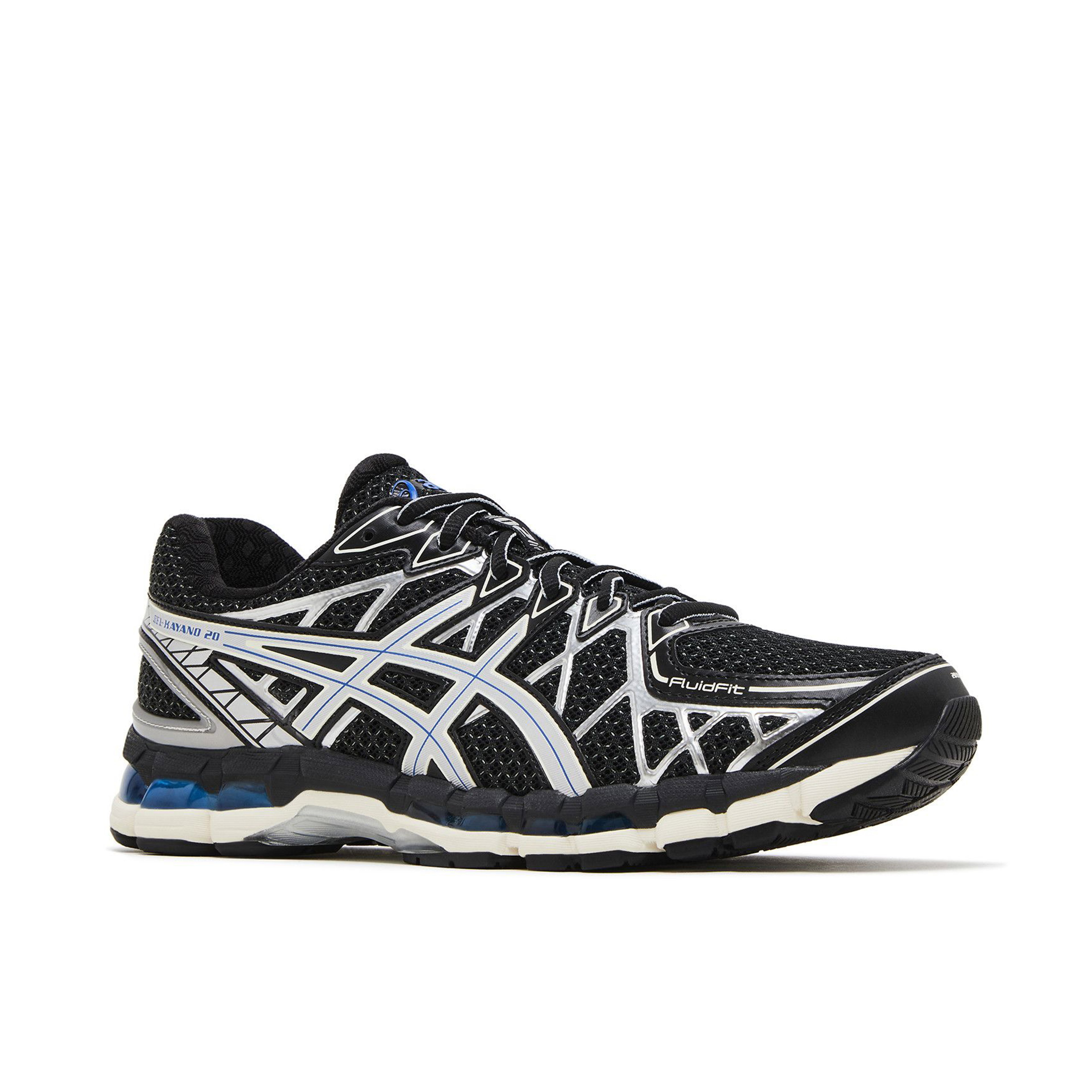 ASICS Gel-Kayano 20 Black Pure Silver