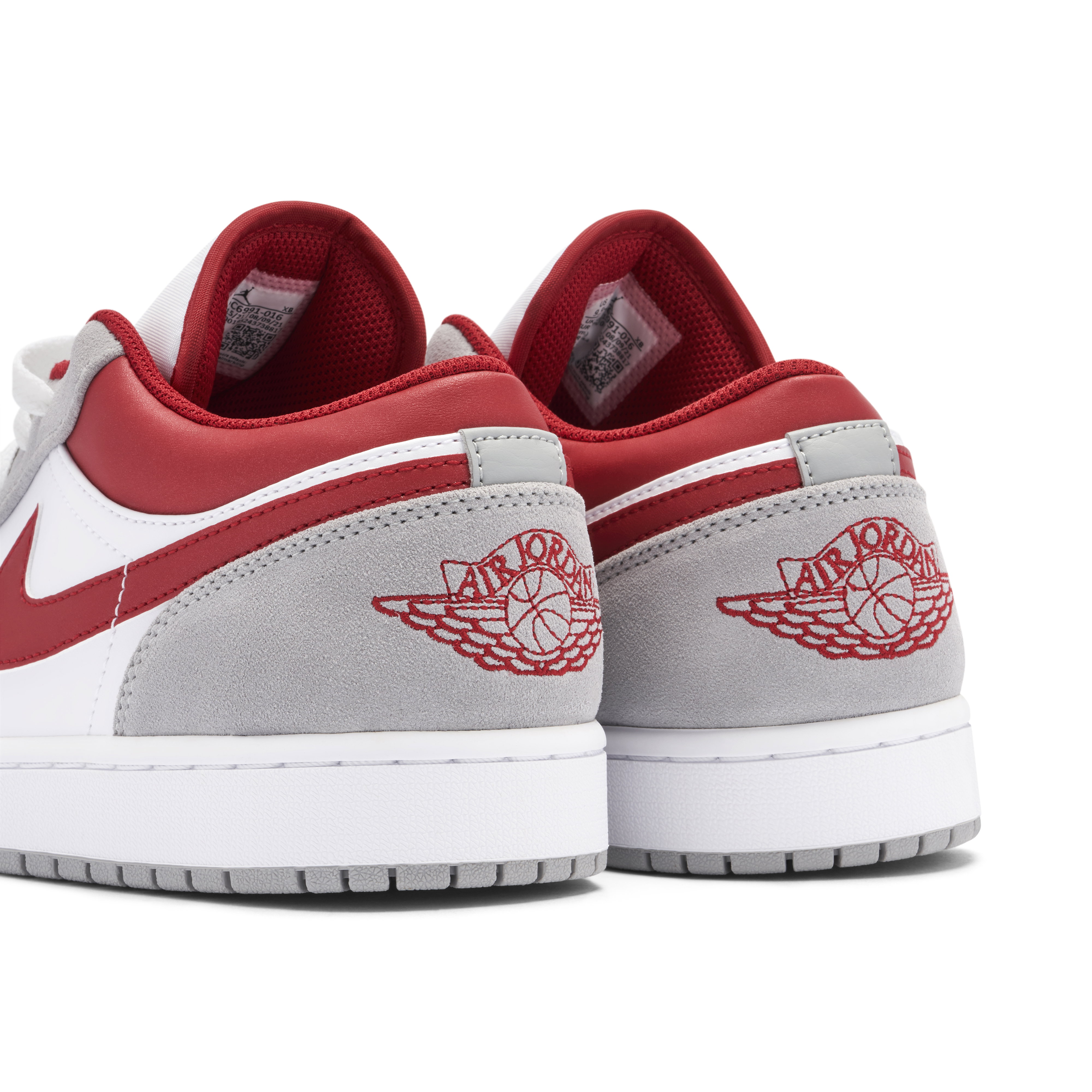 Air Jordan 1 Low Grey Red | DC6991-016 | Laced