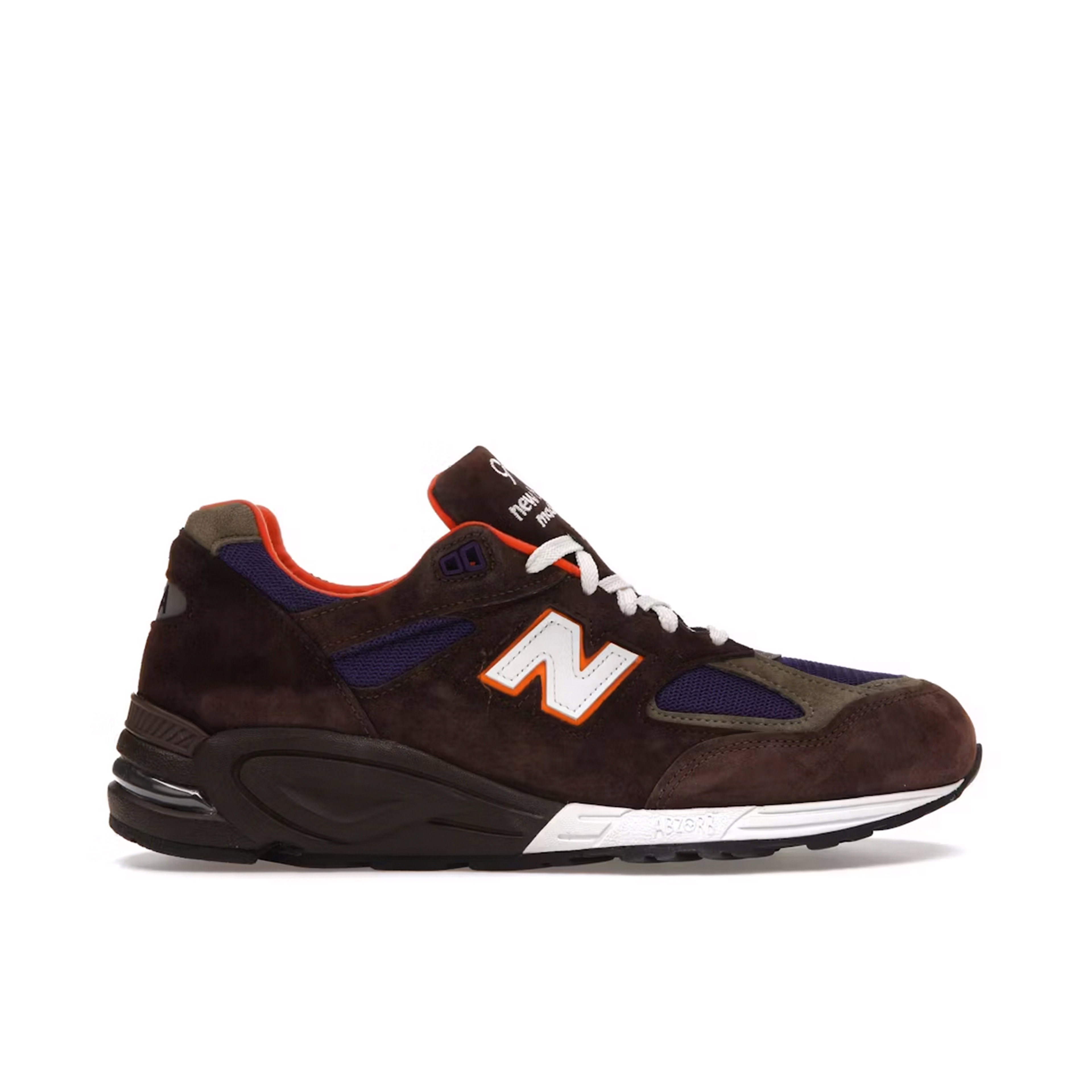 New Balance 990v2 MiUSA Brown Purple