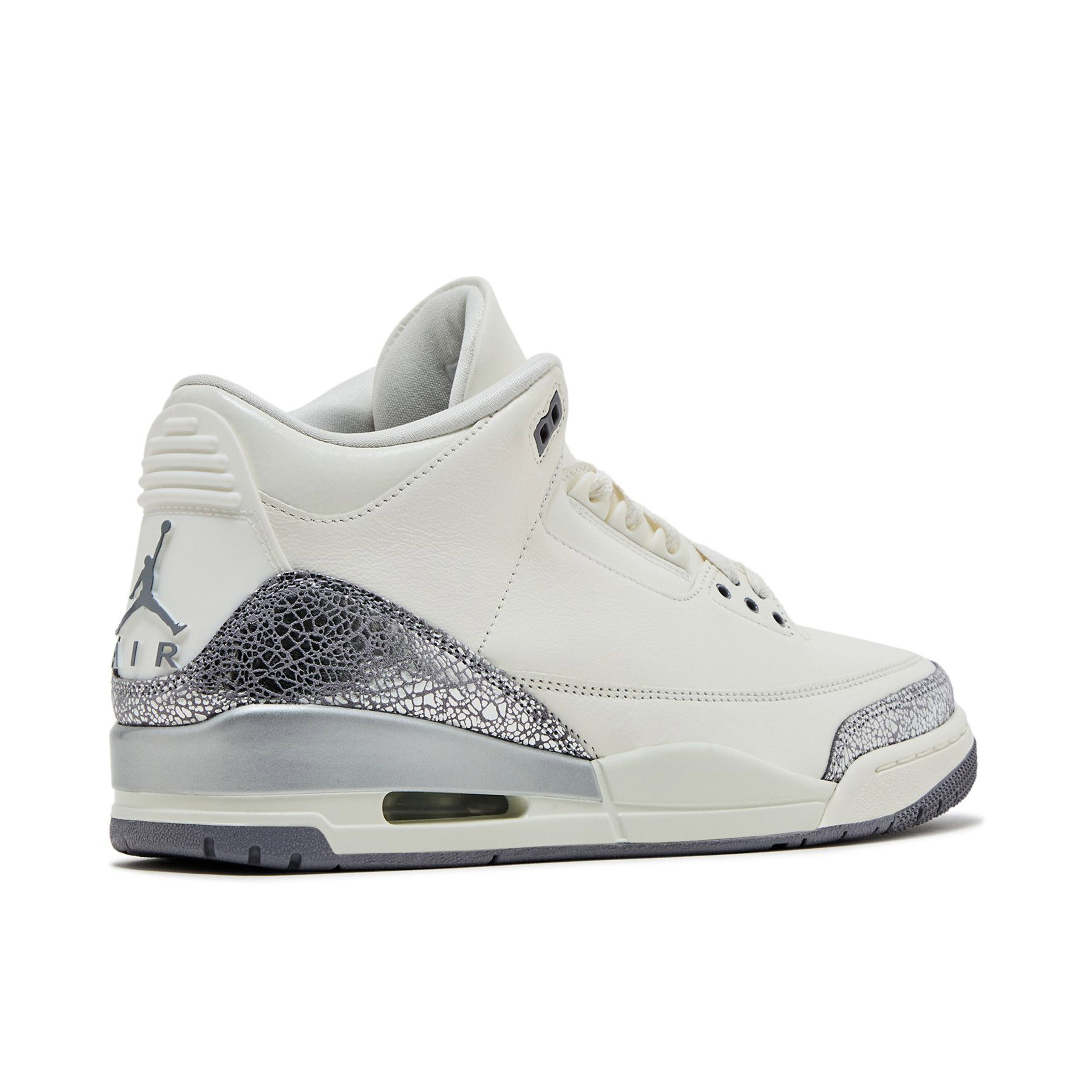 Air Jordan 3 Retro Sail Cement Grey Womens