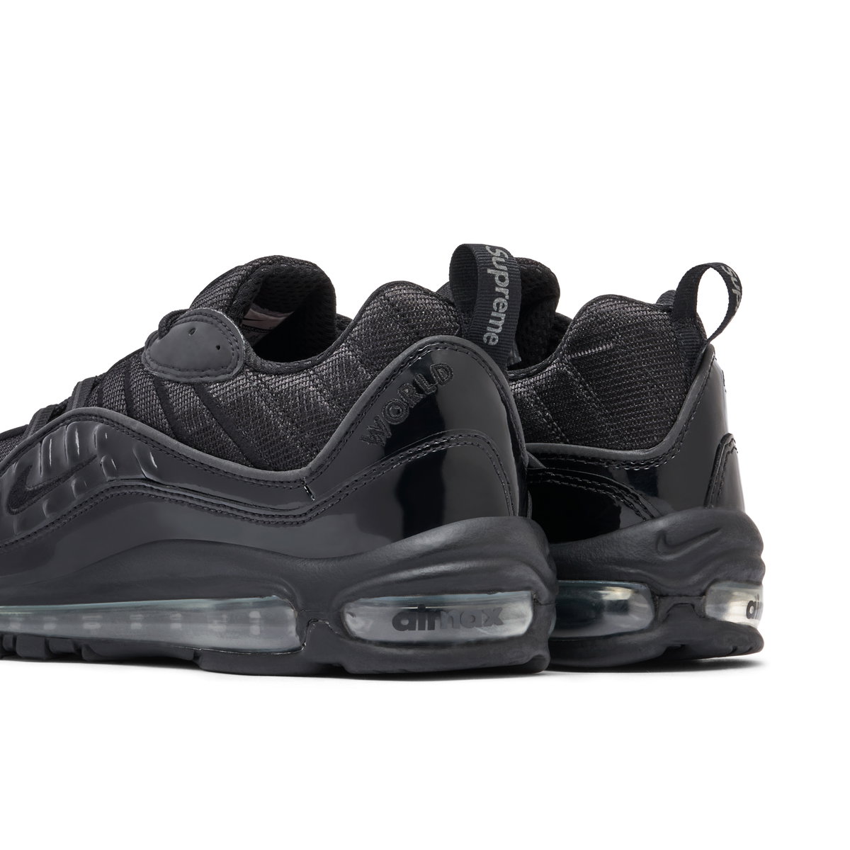 Air Max 98 x Supreme Black | 844694-001 | Laced
