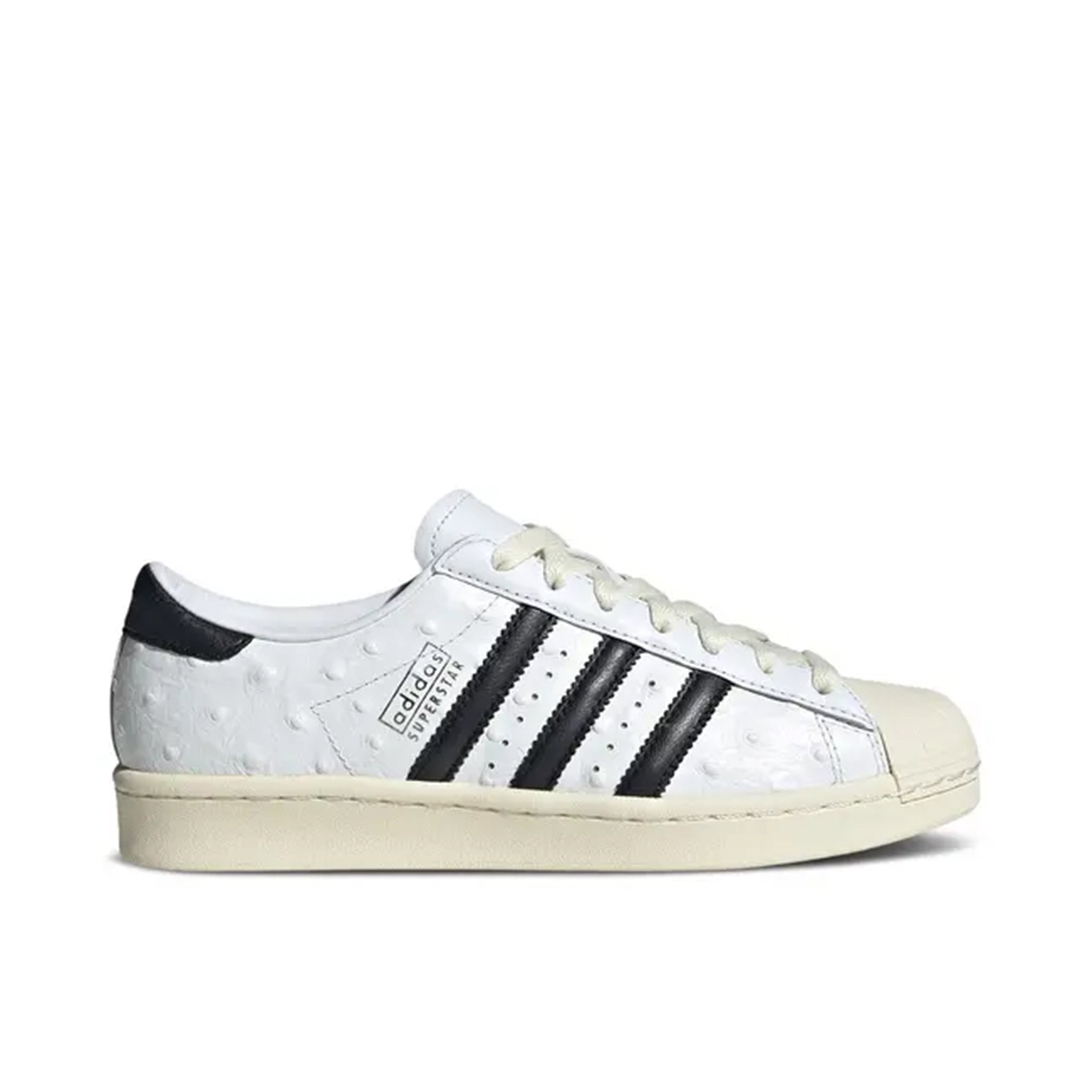 Adidas Superstar Vintage White Black Ostrich Womens